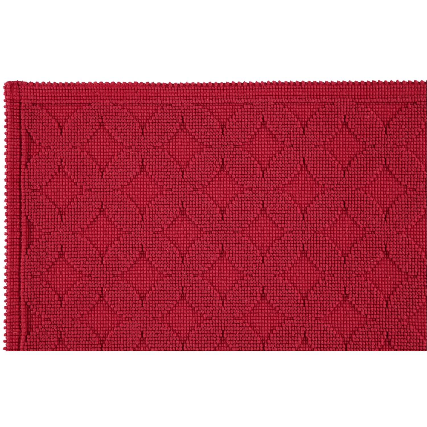 Rhomtuft - Badematte Seaside - Farbe: cardinal - 349 - 50x70 cm