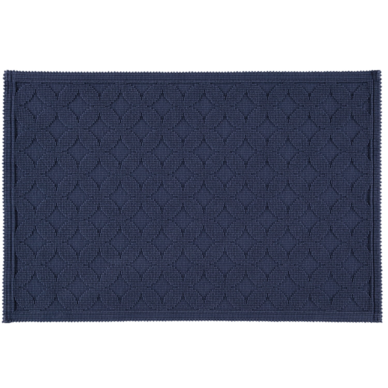 Rhomtuft - Badematte Seaside - Farbe: kobalt - 84 - 60x90 cm