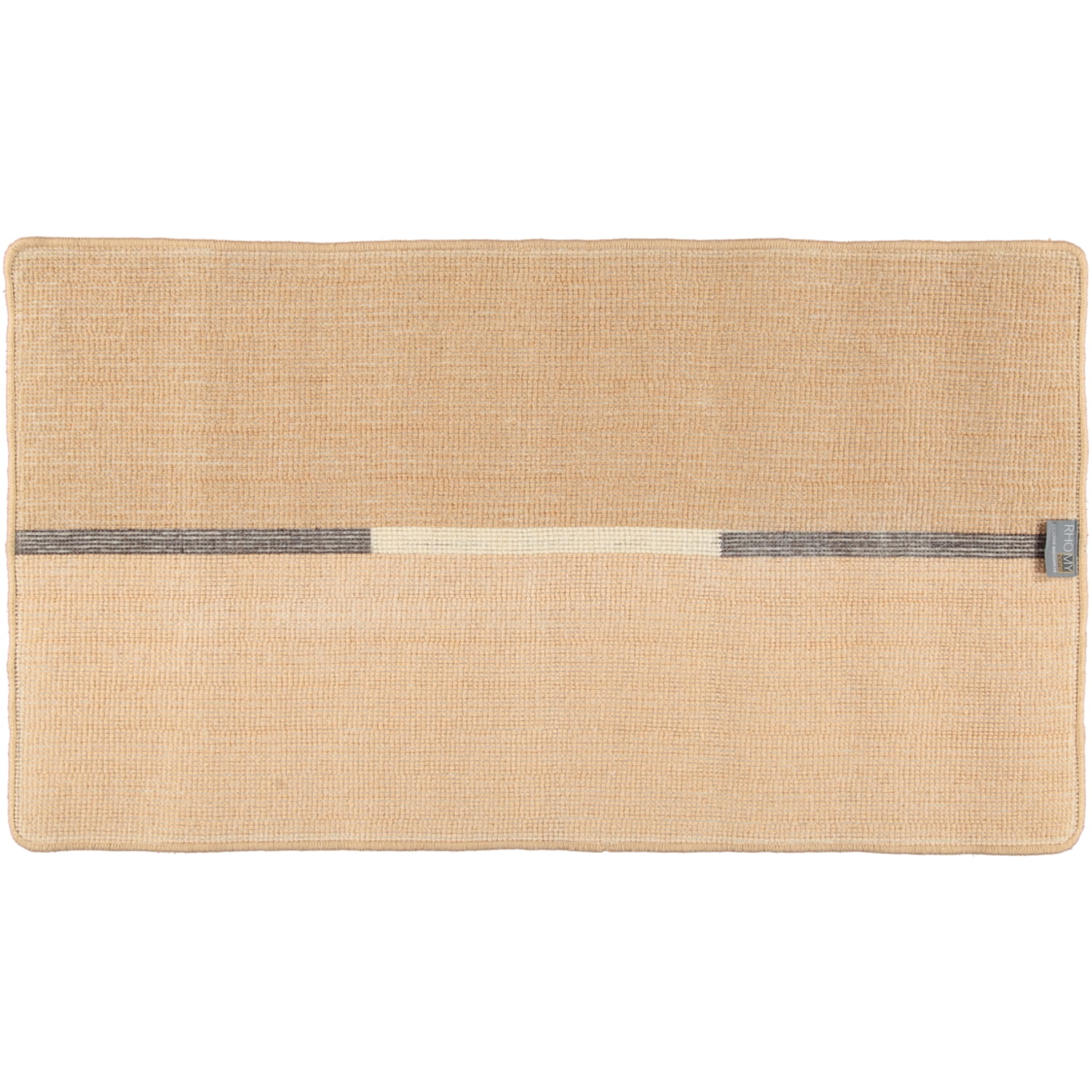 Rhomtuft RHOMY - Badteppich Mira 257 - Farbe: sand - 834 - 65x115 cm