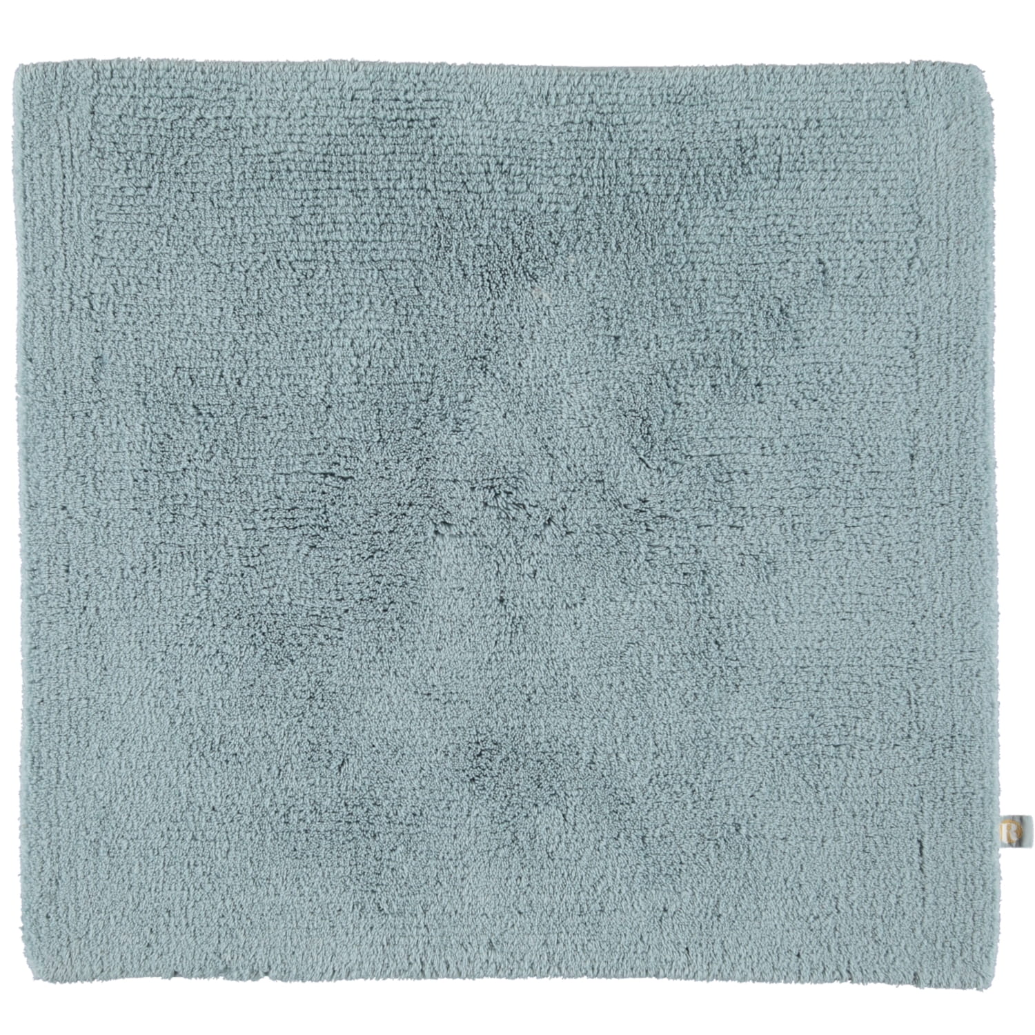 Rhomtuft - Badteppich Pur - Farbe: aquamarin - 400 - 60x60 cm