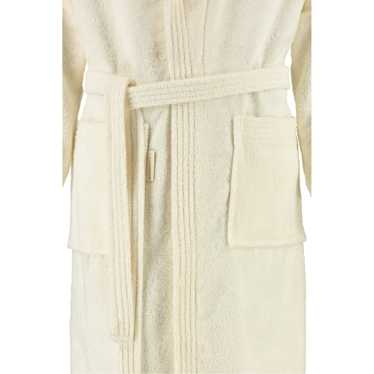 Rhomtuft - Bademantel Sir & Lady - Unisex - Farbe: natur-jasmin - 20