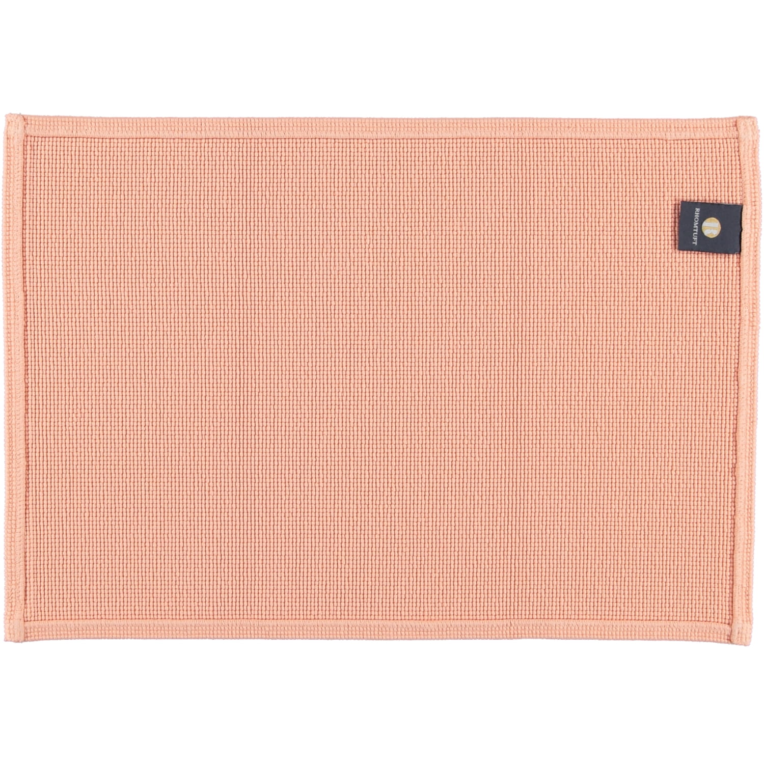 Rhomtuft - Badematte Plain - Farbe: peach - 405 - 50x70 cm