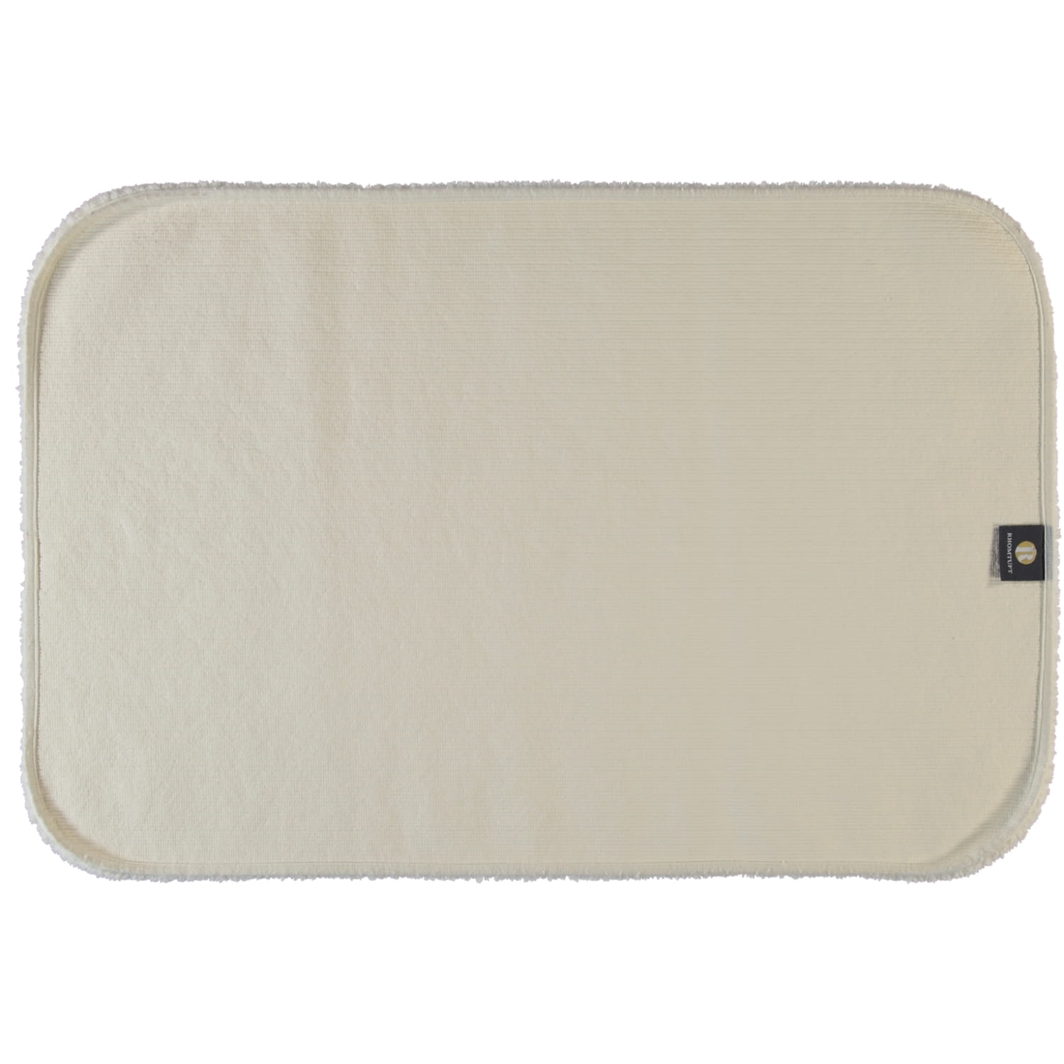 Rhomtuft - Badteppiche Aspect - Farbe: weiss - 01 - 60x90 cm