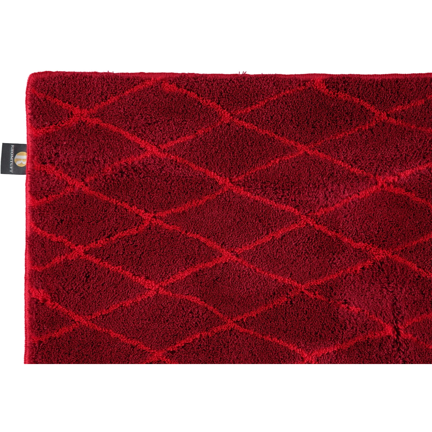 Rhomtuft - Badteppiche Rhom 87 - Farbe: cardinal/carmin - 1346 - 60x90 cm