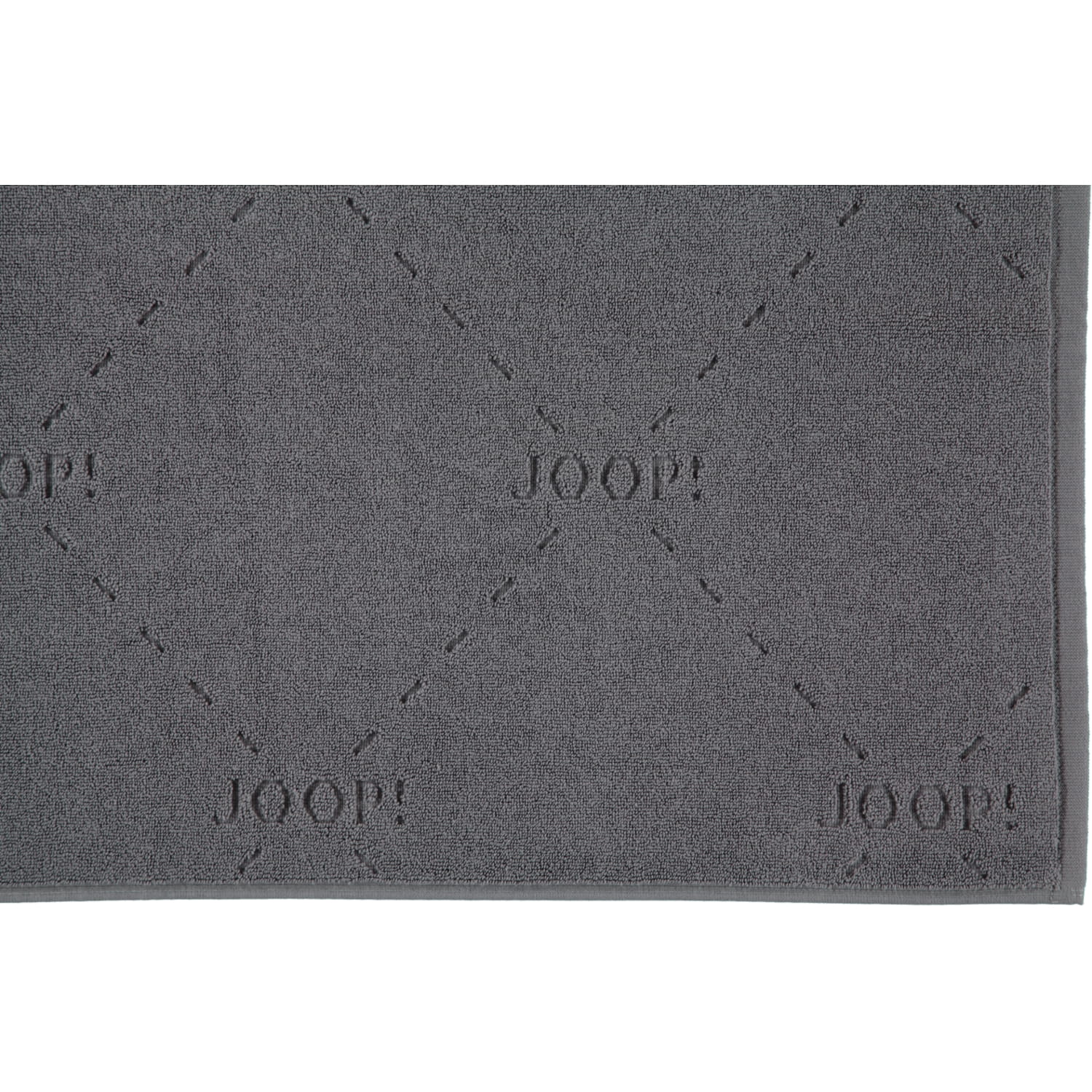 JOOP! Badematten Dash 73 light anthrazit - 413