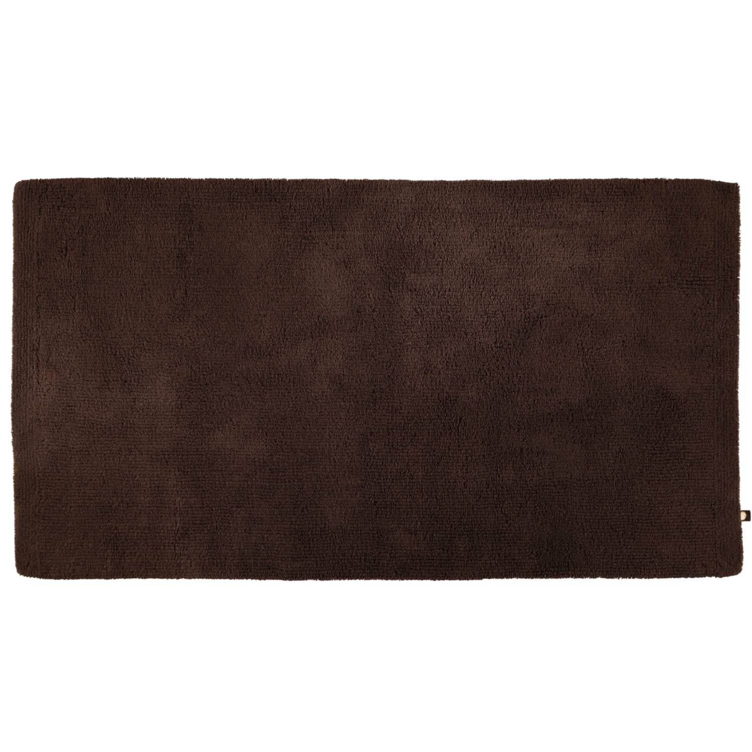 Rhomtuft - Badteppich Pur - Farbe: mocca - 406 - 70x130 cm