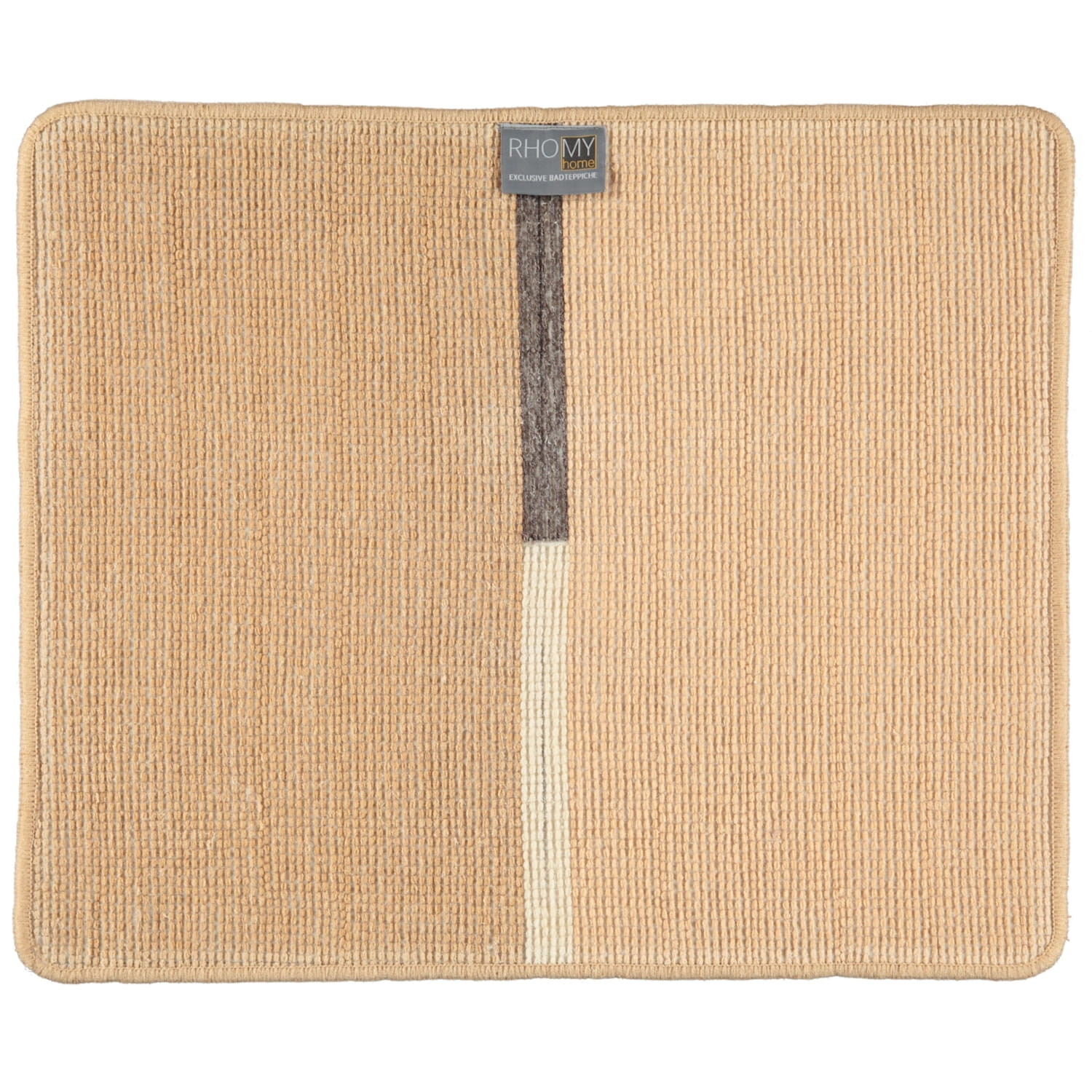 Rhomtuft RHOMY - Badteppich Mira 257 - Farbe: sand - 834 - 50x60 cm
