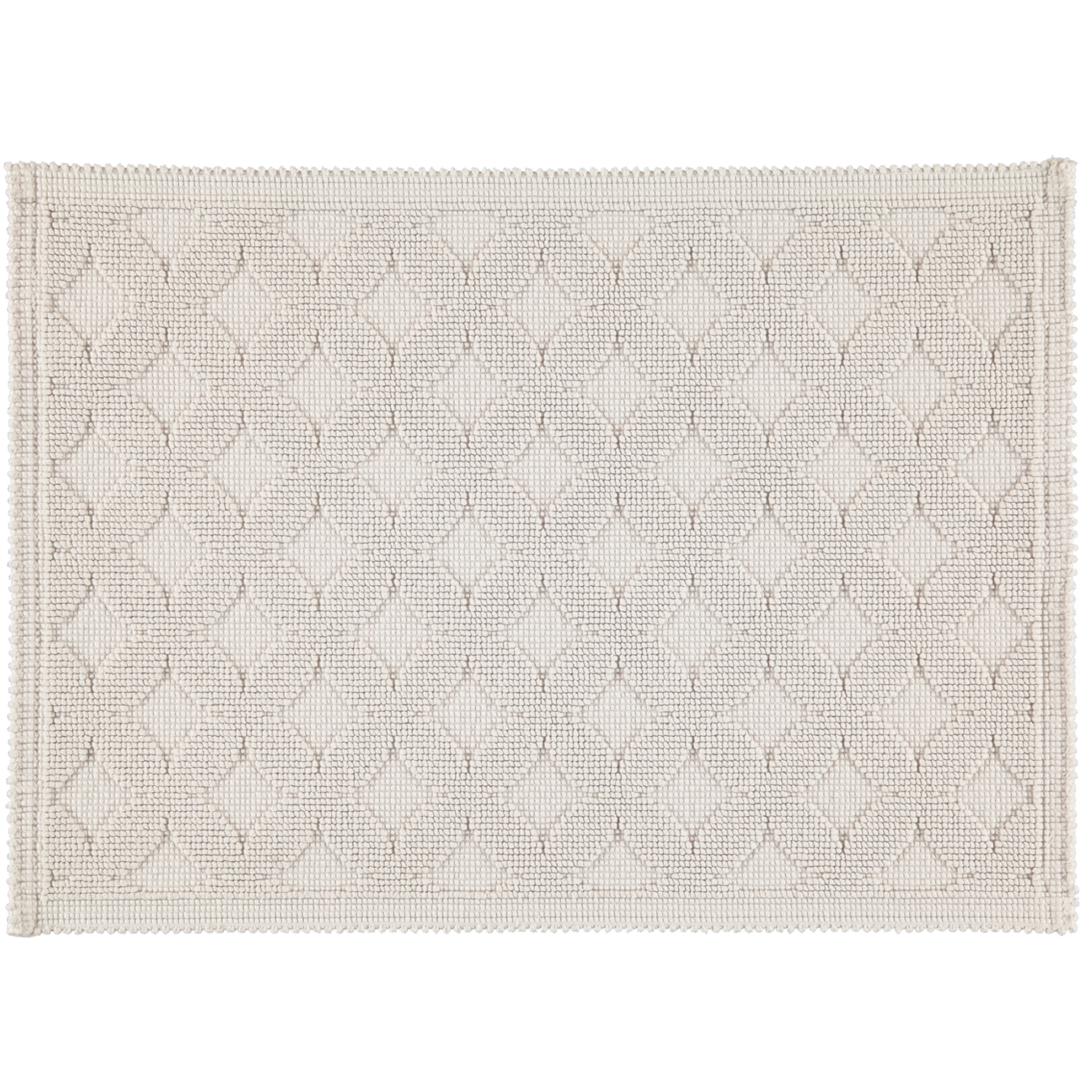Rhomtuft - Badematte Seaside - Farbe: perlgrau - 11 - 50x70 cm