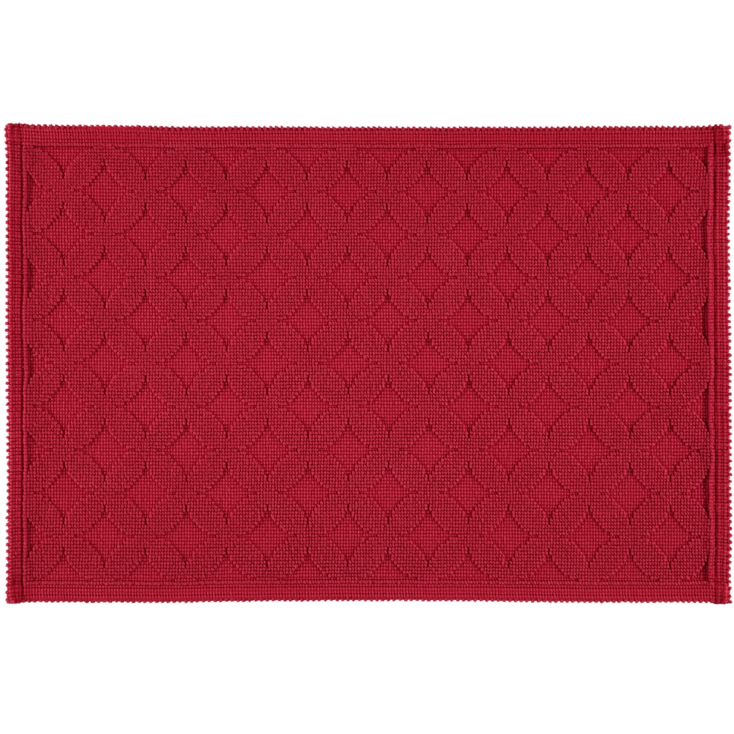 Rhomtuft - Badematte Seaside - Farbe: cardinal - 349 - 60x90 cm