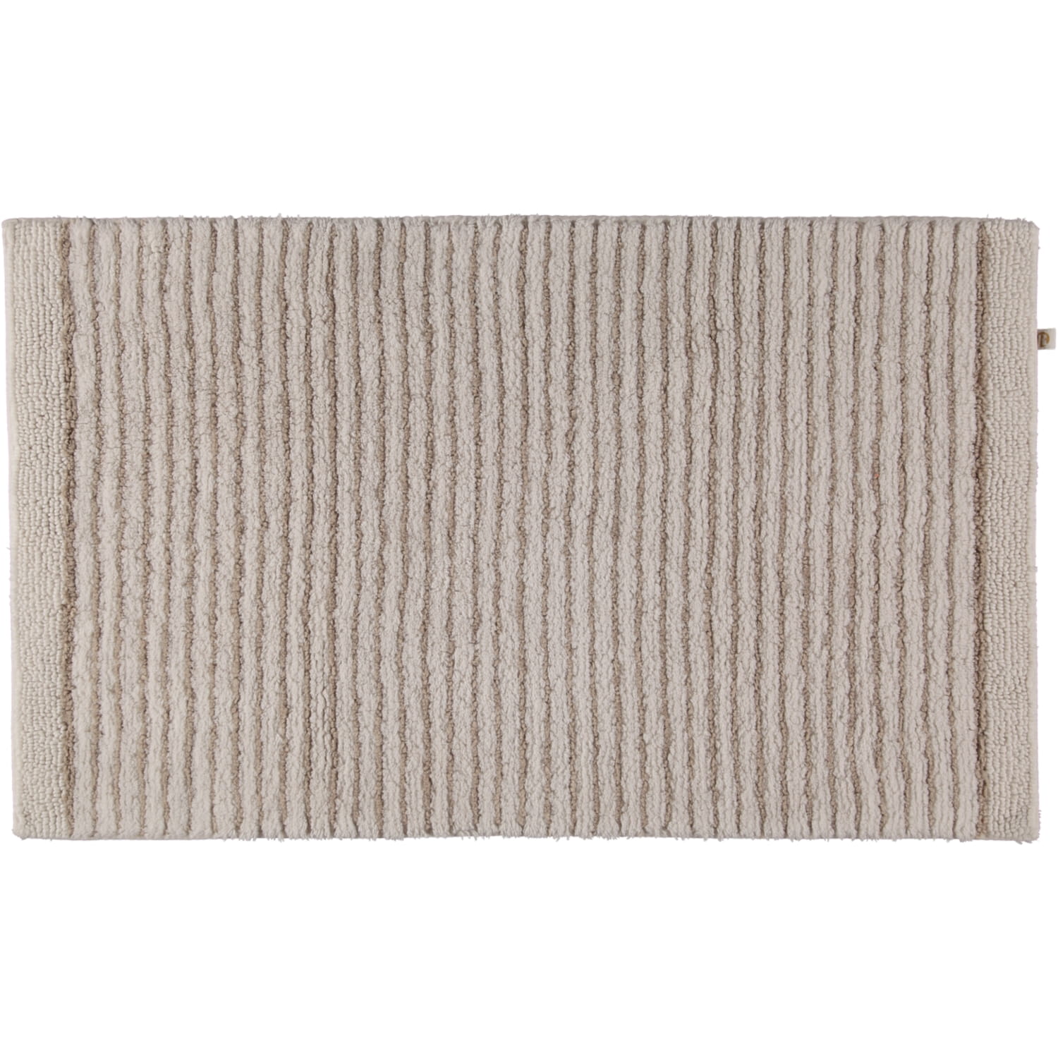 Rhomtuft - Badteppich Lin - Farbe: weiss-natur - 1462