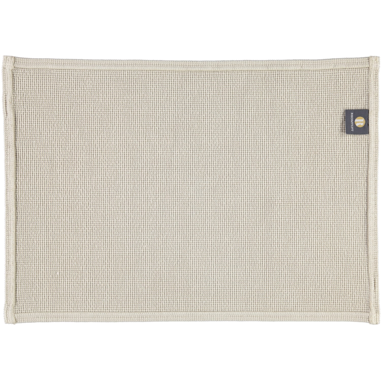 Rhomtuft - Badteppiche Plain - Farbe: stone - 320 - 50x70 cm