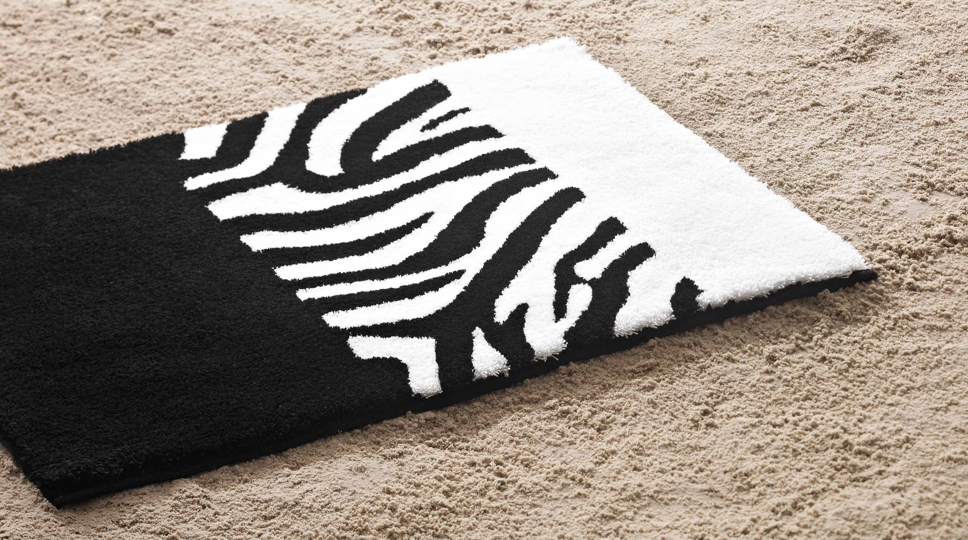 RHOMTUFT Badteppich Zebra