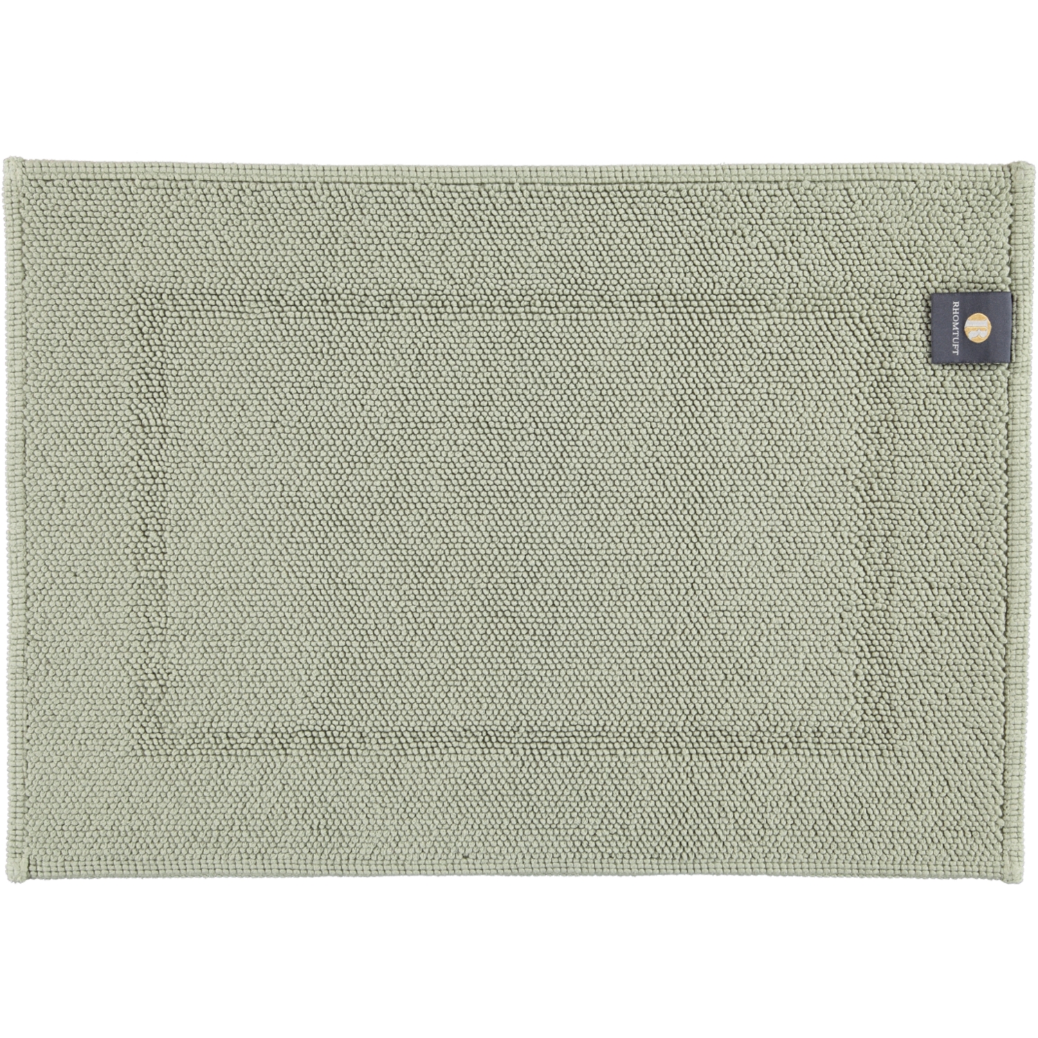 Rhomtuft - Badematte Pearl 51 - Farbe: jade - 90 - 50x70 cm