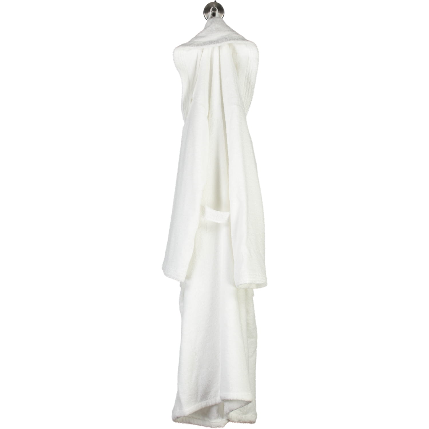 Rhomtuft - Bademantel Sir & Lady - Unisex - Farbe: weiss - 01
