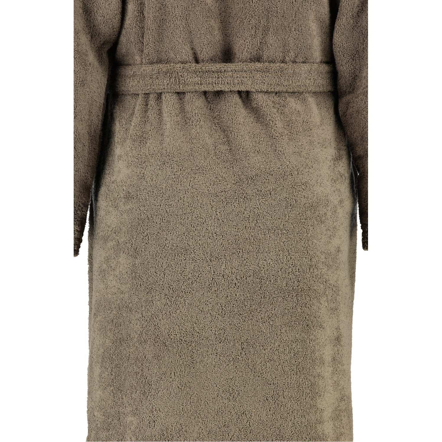 Rhomtuft - Bademantel Sir & Lady - Unisex - Farbe: taupe - 58 - L