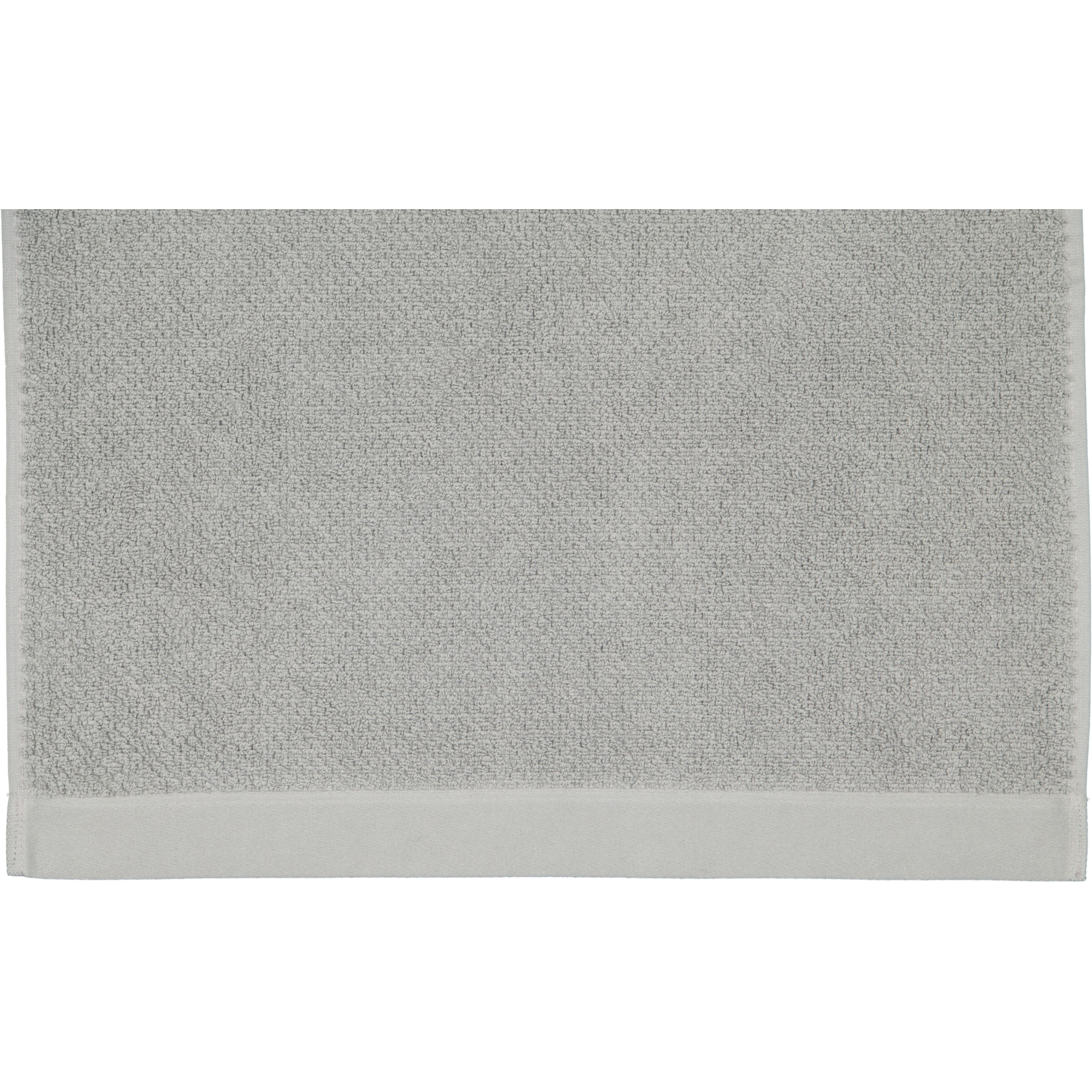 Rhomtuft - Handtücher Baronesse - Farbe: kiesel - 85 - Seiflappen 30x30 cm