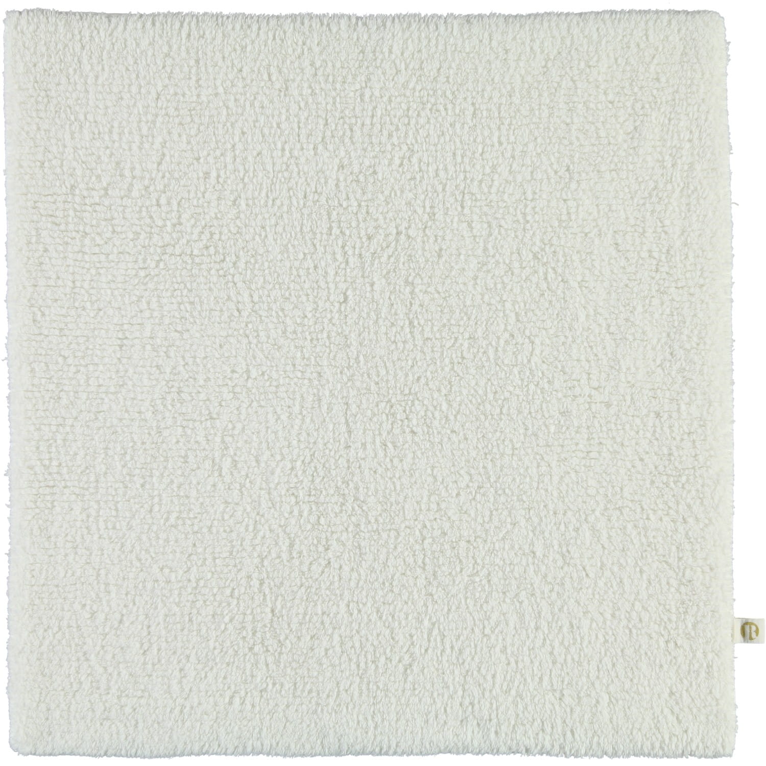 Rhomtuft - Badteppich Pur - Farbe: weiss - 01 - 60x60 cm