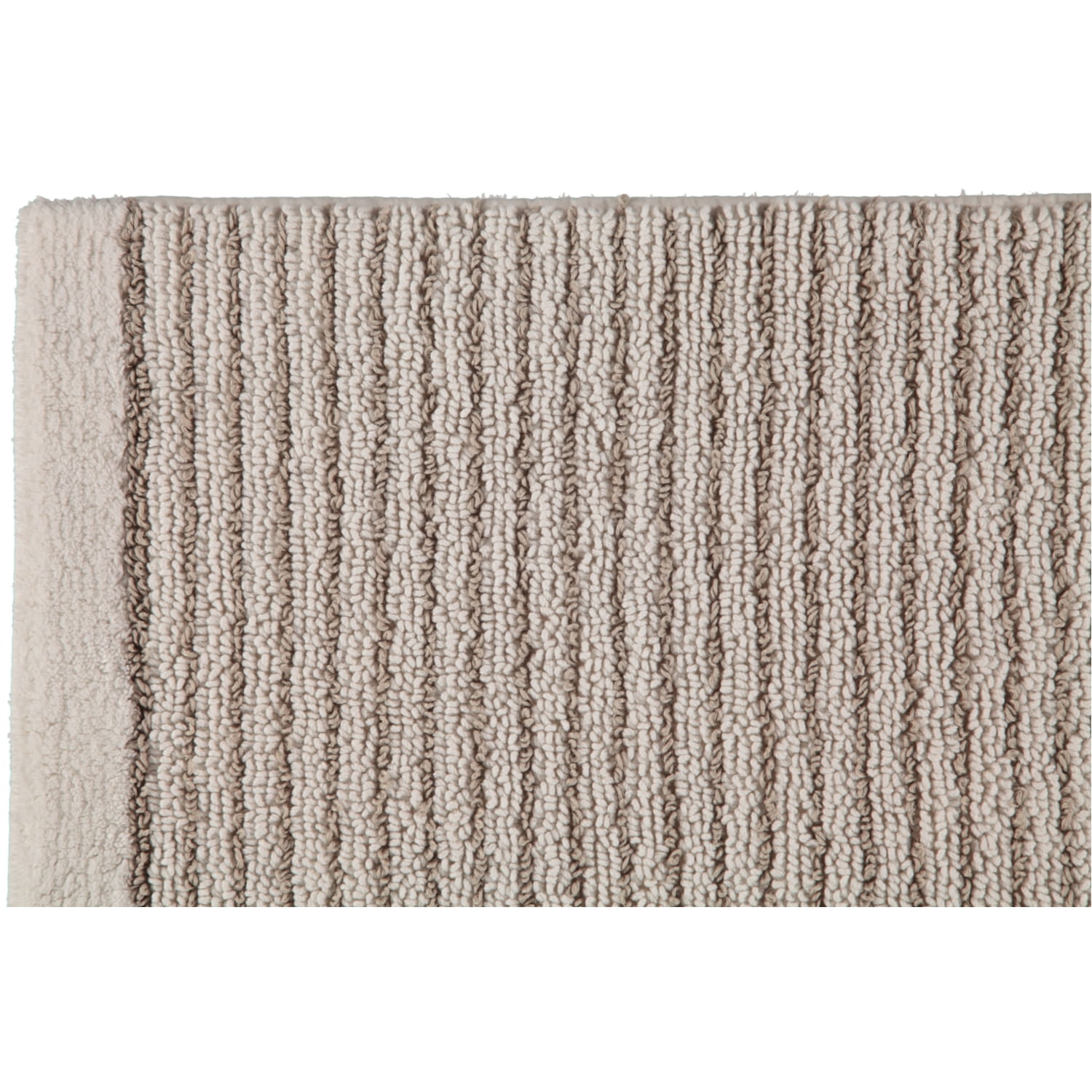 Rhomtuft - Badteppich Lin - Farbe: weiss-natur - 1462