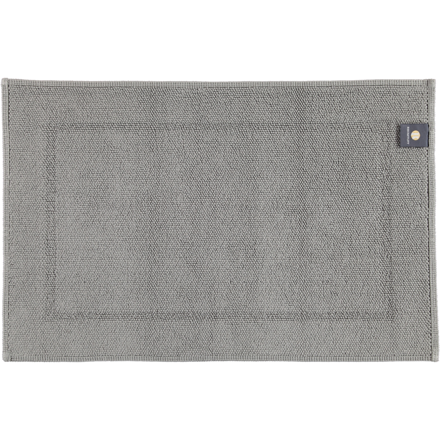 Rhomtuft - Badematte Pearl 51 - Farbe: kiesel - 85 - 60x90 cm