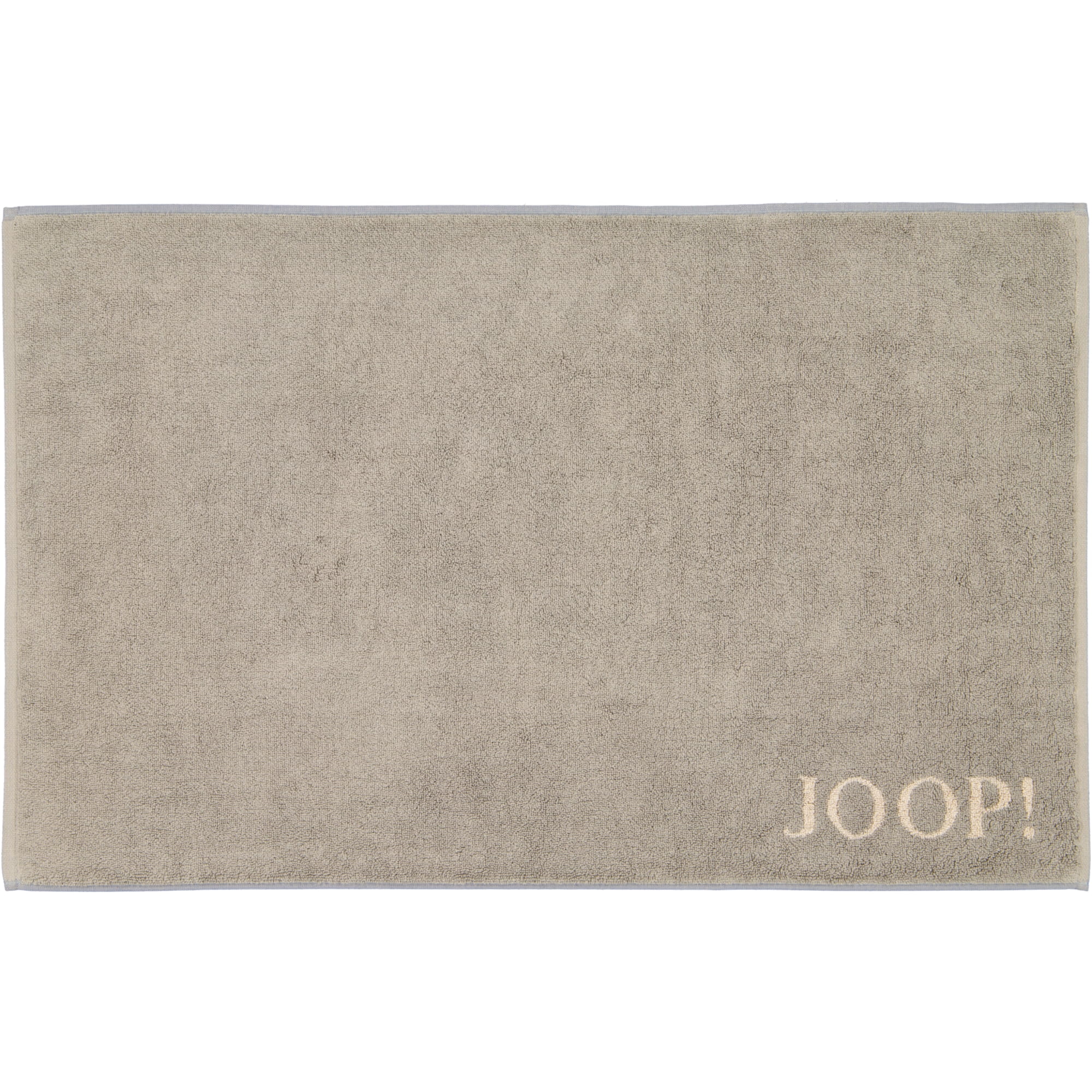 JOOP! Classic - Doubleface Badematte 1600 - 50x80 cm - Farbe: Graphit/Sand - 70
