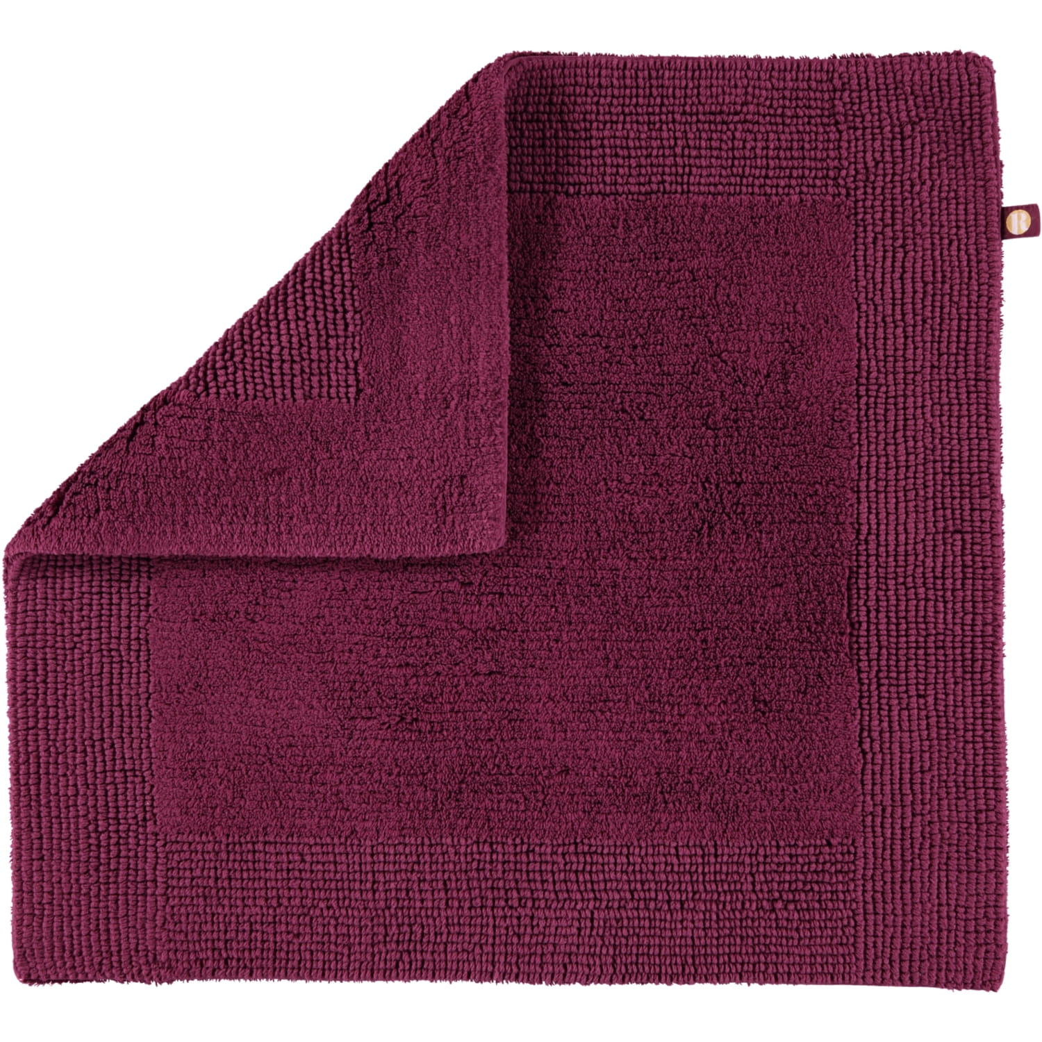 Rhomtuft - Badteppiche Prestige - Farbe: berry - 237 - 60x60 cm