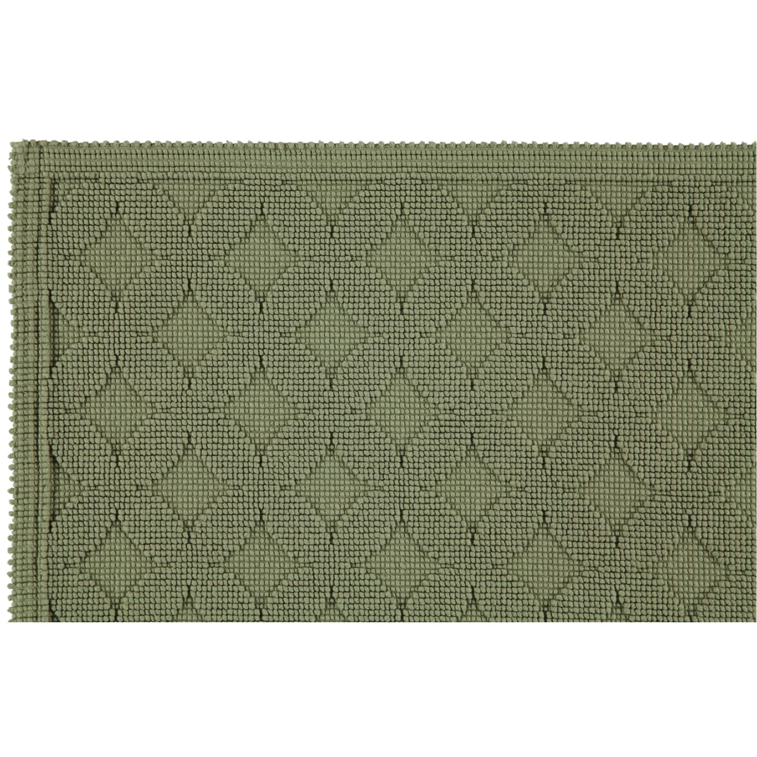 Rhomtuft - Badematte Seaside - Farbe: olive - 404 - 50x70 cm