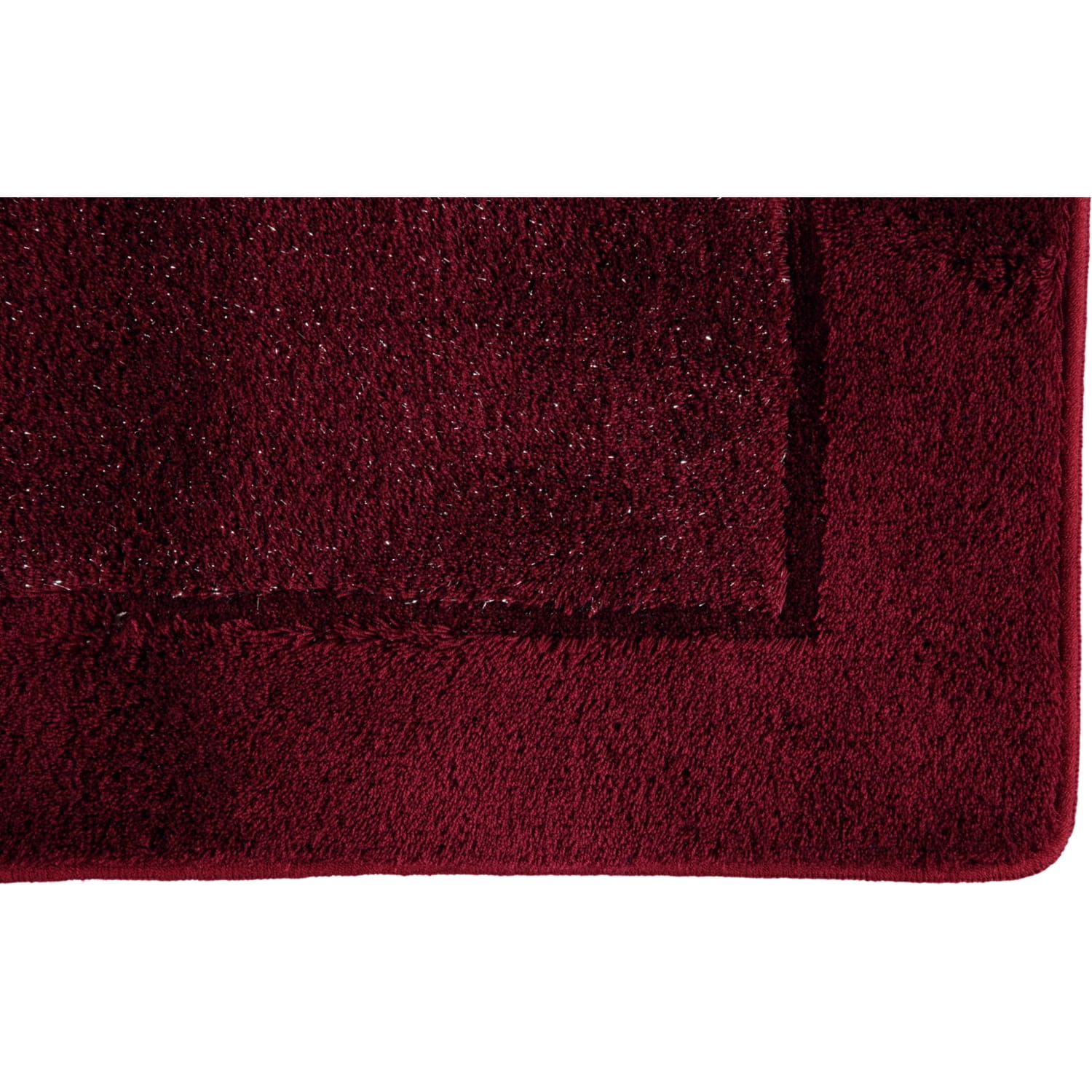 Rhomtuft RHOMY home Badteppiche Versailles bordeaux-lurex - 407