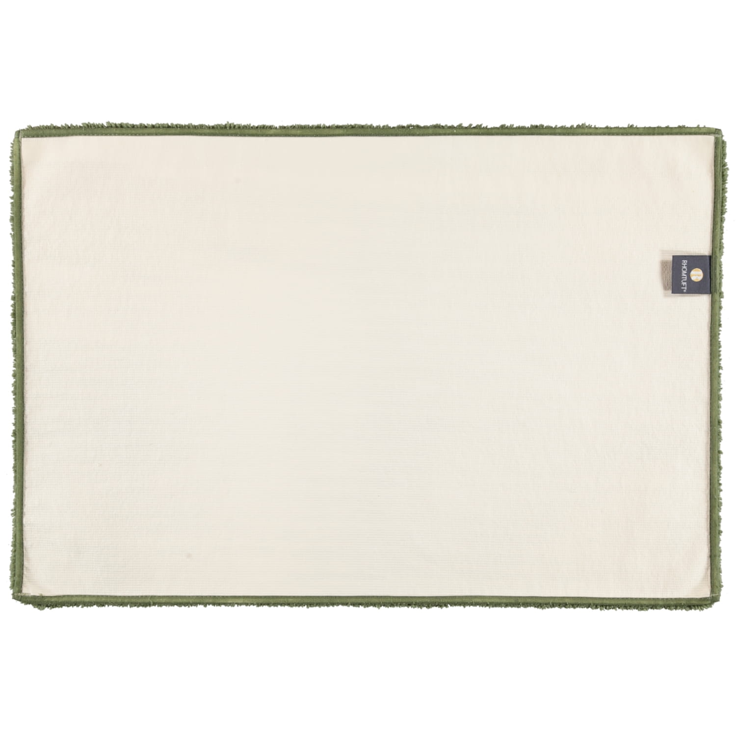 Rhomtuft - Badteppiche Square - Farbe: olive - 404 - 60x90 cm