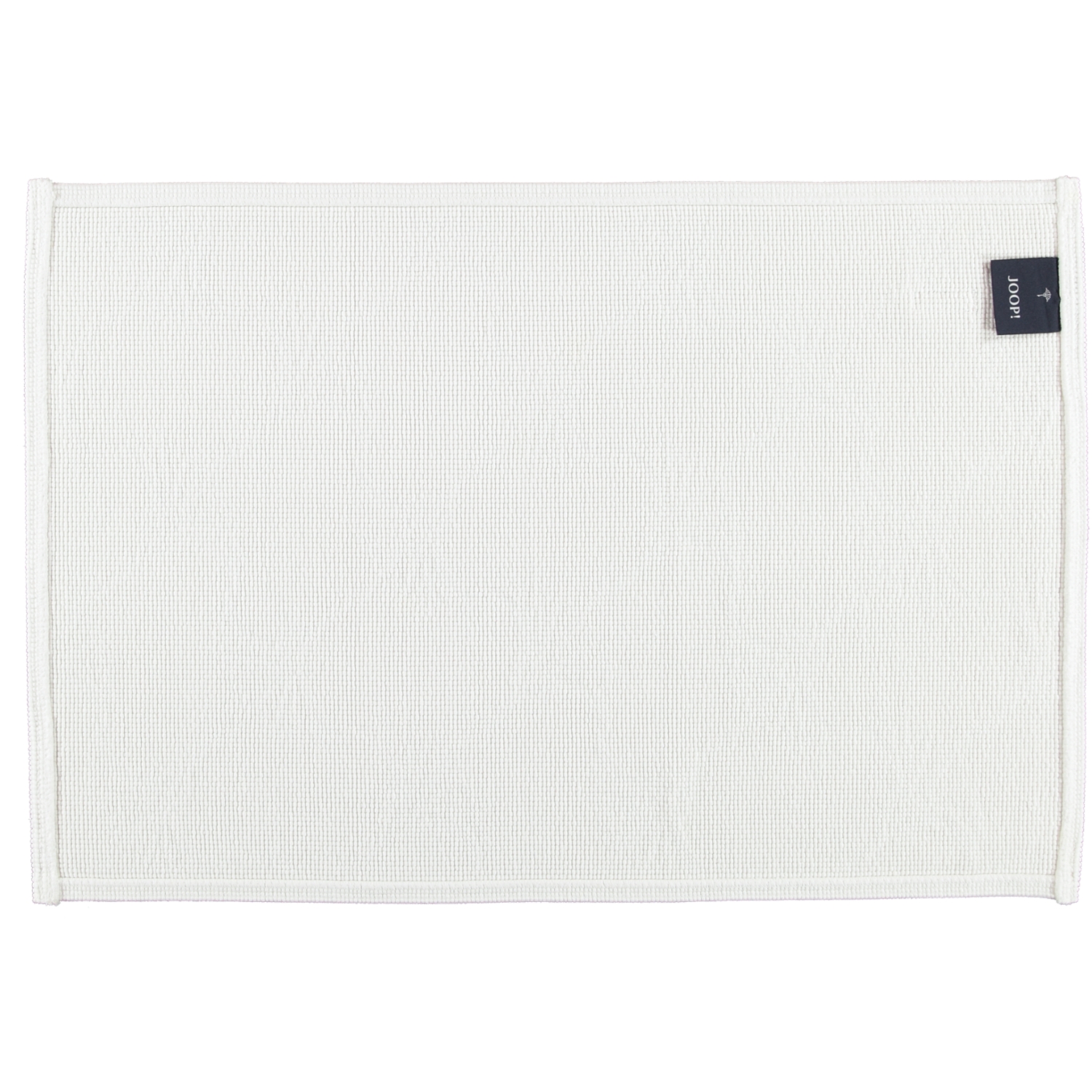 JOOP! - Badteppich New Cornflower 60 - Farbe: Weiß - 001 - 60x90 cm