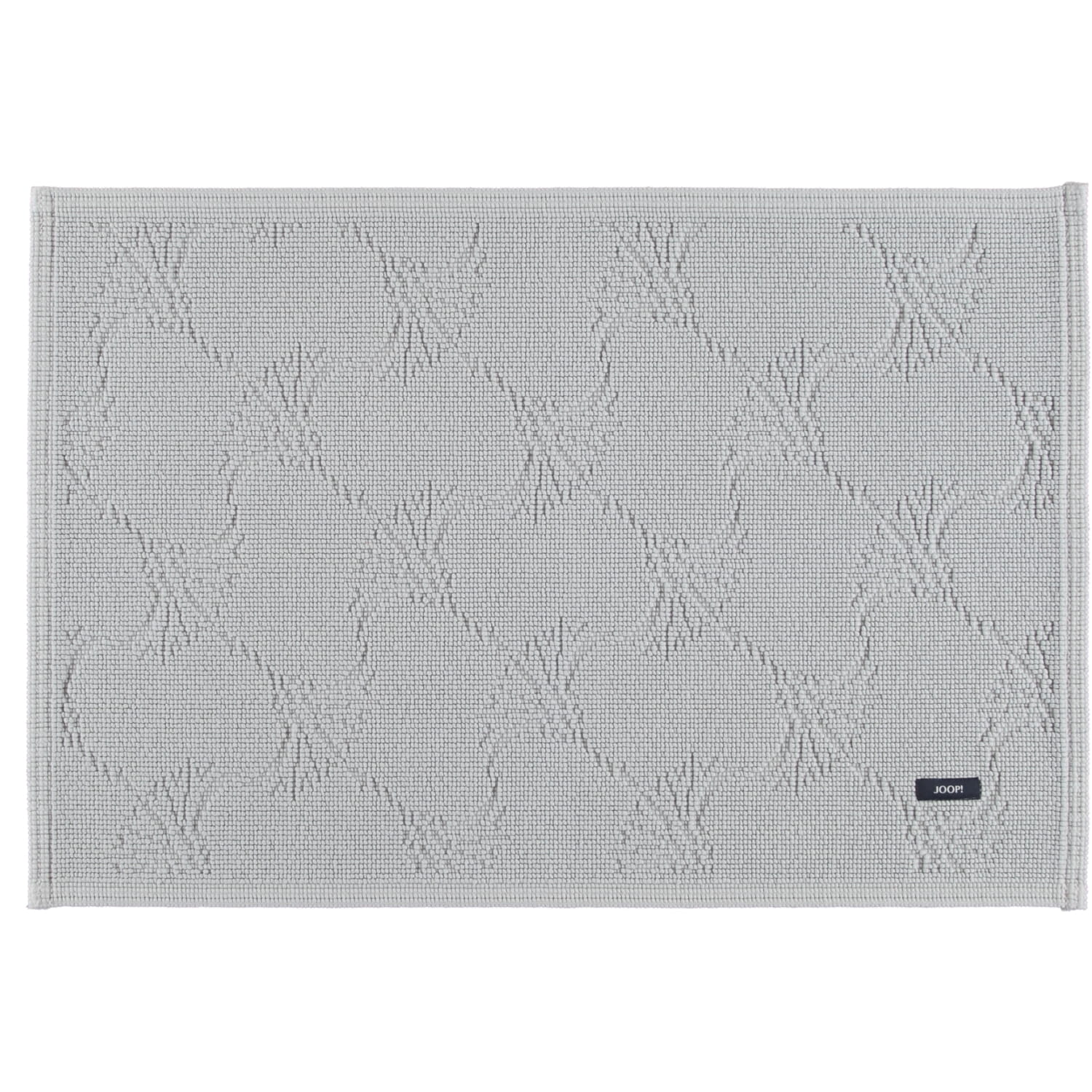 JOOP! - Badteppich New Cornflower 60 - Farbe: Silber - 026 - 60x90 cm