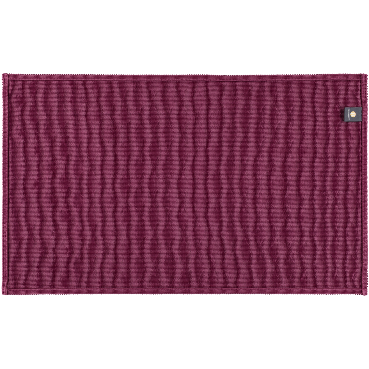 Rhomtuft - Badematte Seaside - Farbe: berry - 237 - 70x120 cm