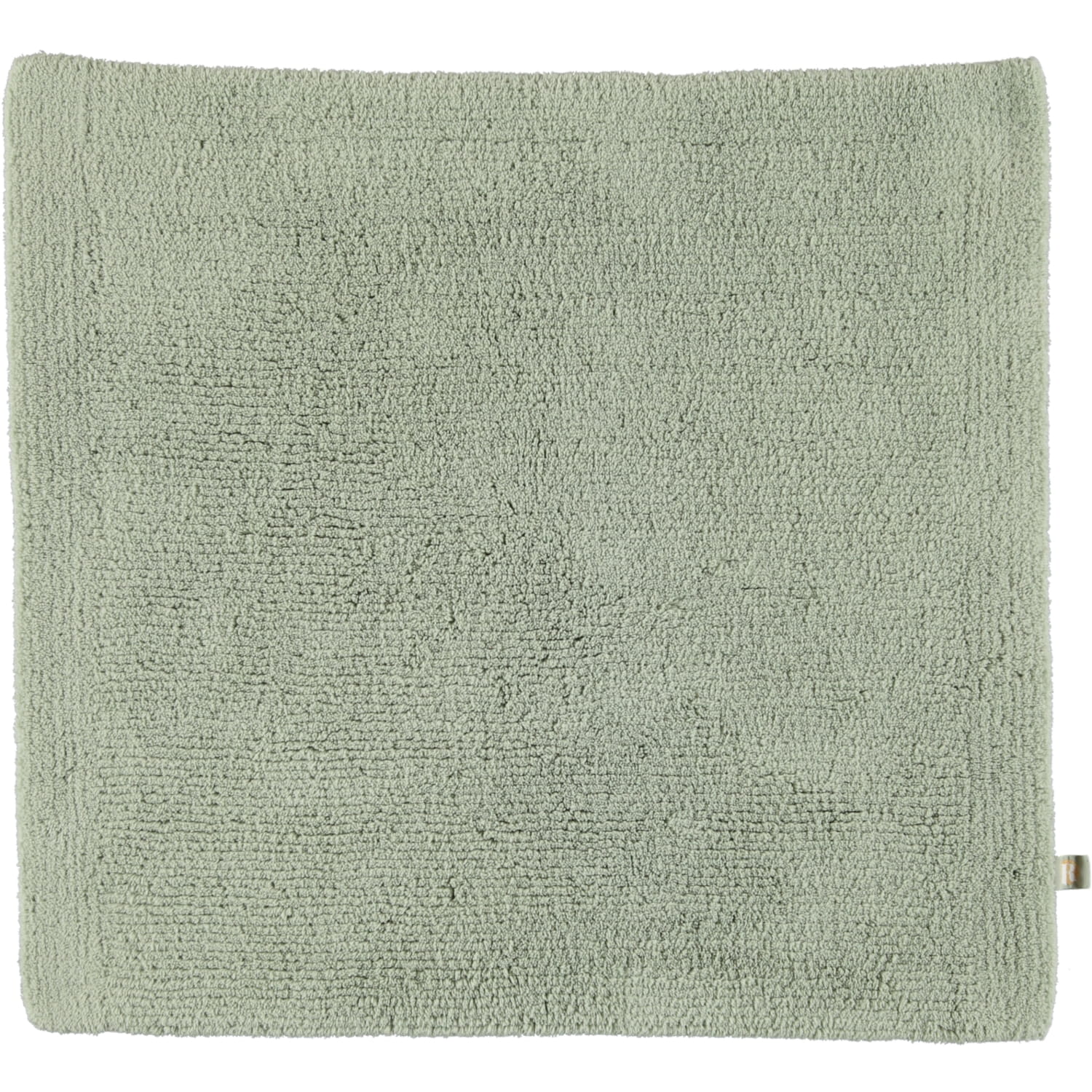 Rhomtuft - Badteppich Pur - Farbe: jade - 90 - 60x60 cm