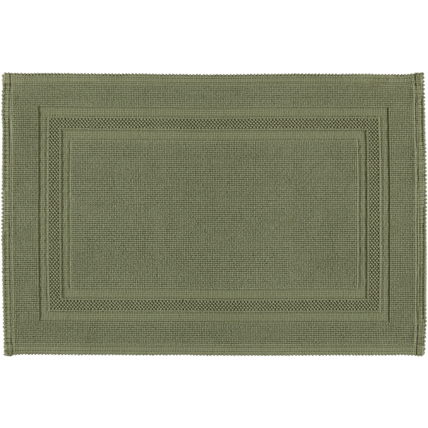 Rhomtuft - Badematte Gala - Farbe: olive - 404 - 60x90 cm