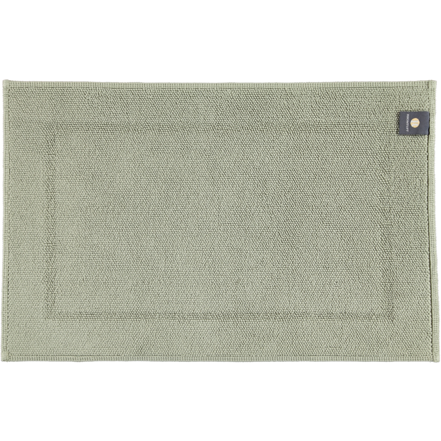 Rhomtuft - Badematte Pearl 51 - Farbe: jade - 90 - 60x90 cm