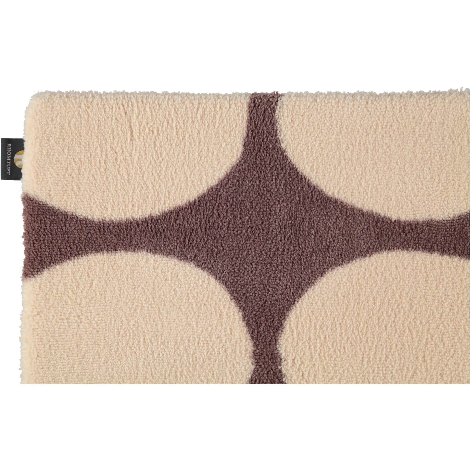 Rhomtuft - Badteppiche Hot - Farbe: beige - 42