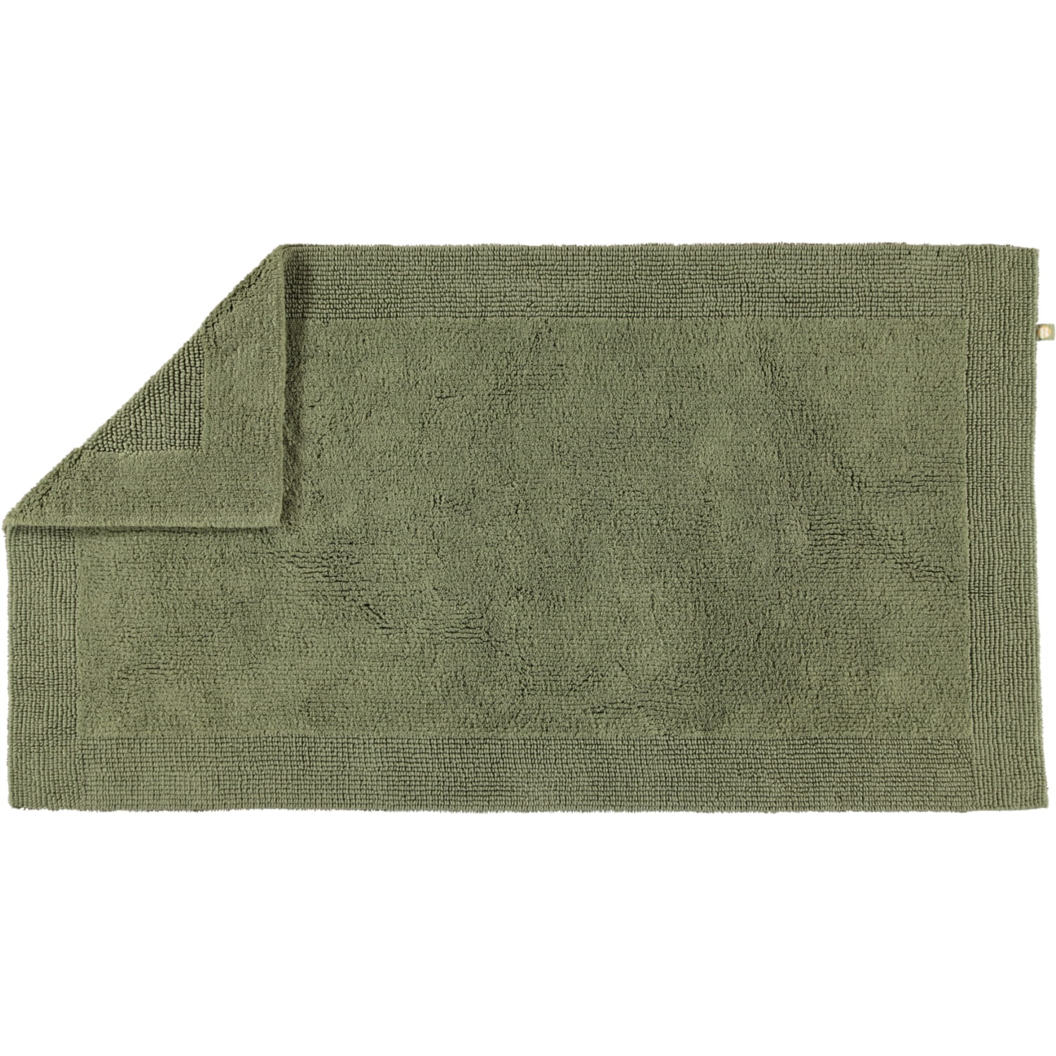Rhomtuft - Badteppiche Prestige - Farbe: olive - 404 - 70x130 cm