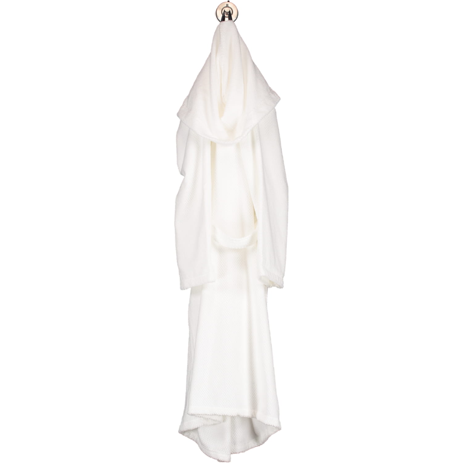 Rhomtuft - Bademantel Baronesse unisex - Farbe: weiß - 01