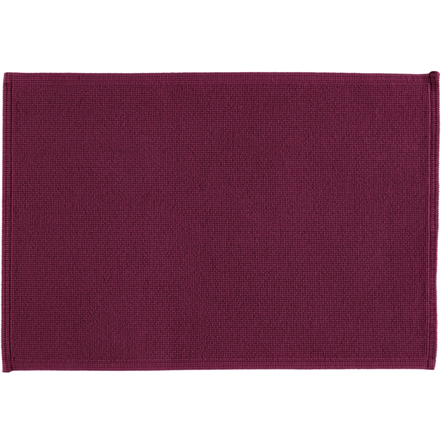 Rhomtuft - Badematte Plain - Farbe: berry - 237 - 60x90 cm