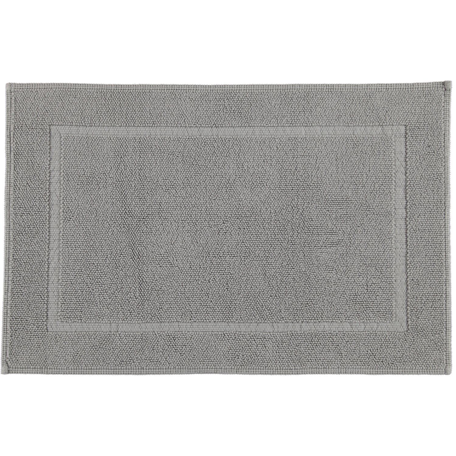 Rhomtuft - Badematte Pearl 51 - Farbe: kiesel - 85 - 60x90 cm