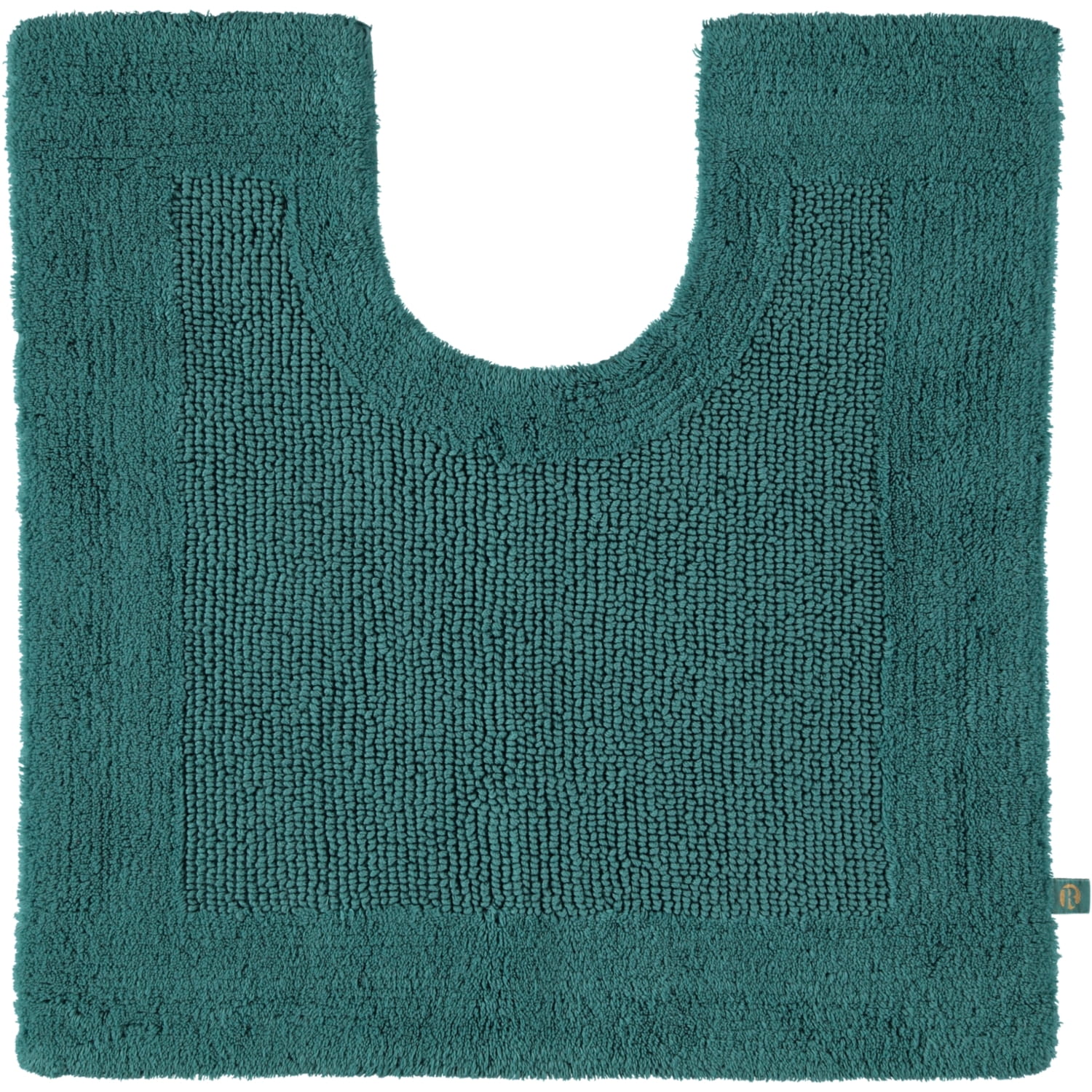 Rhomtuft - Badteppiche Prestige - Farbe: pinie - 279 - Toilettenvorlage mit Ausschnitt 60x60 cm