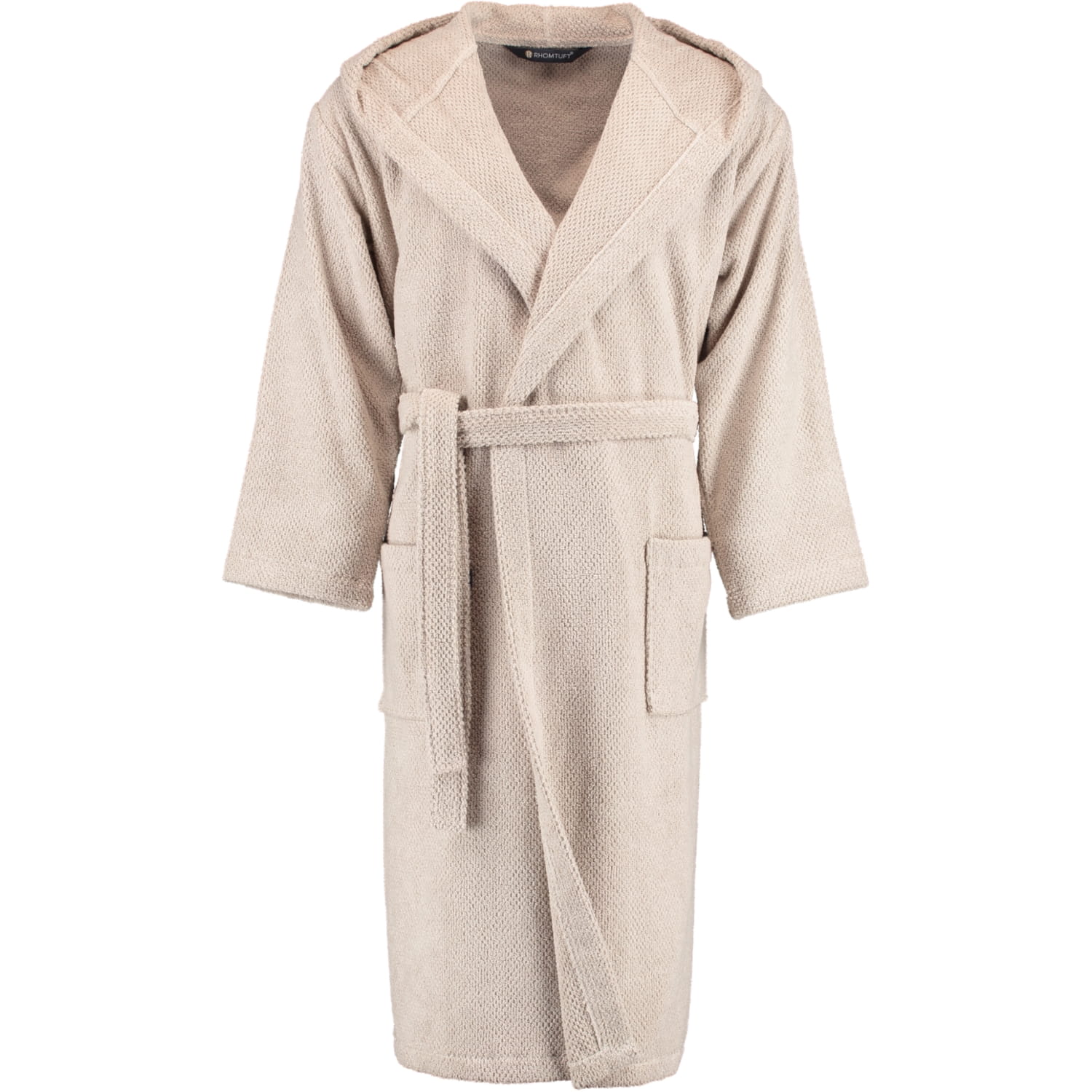 Rhomtuft - Bademantel Baronesse unisex - Farbe: stone - 320