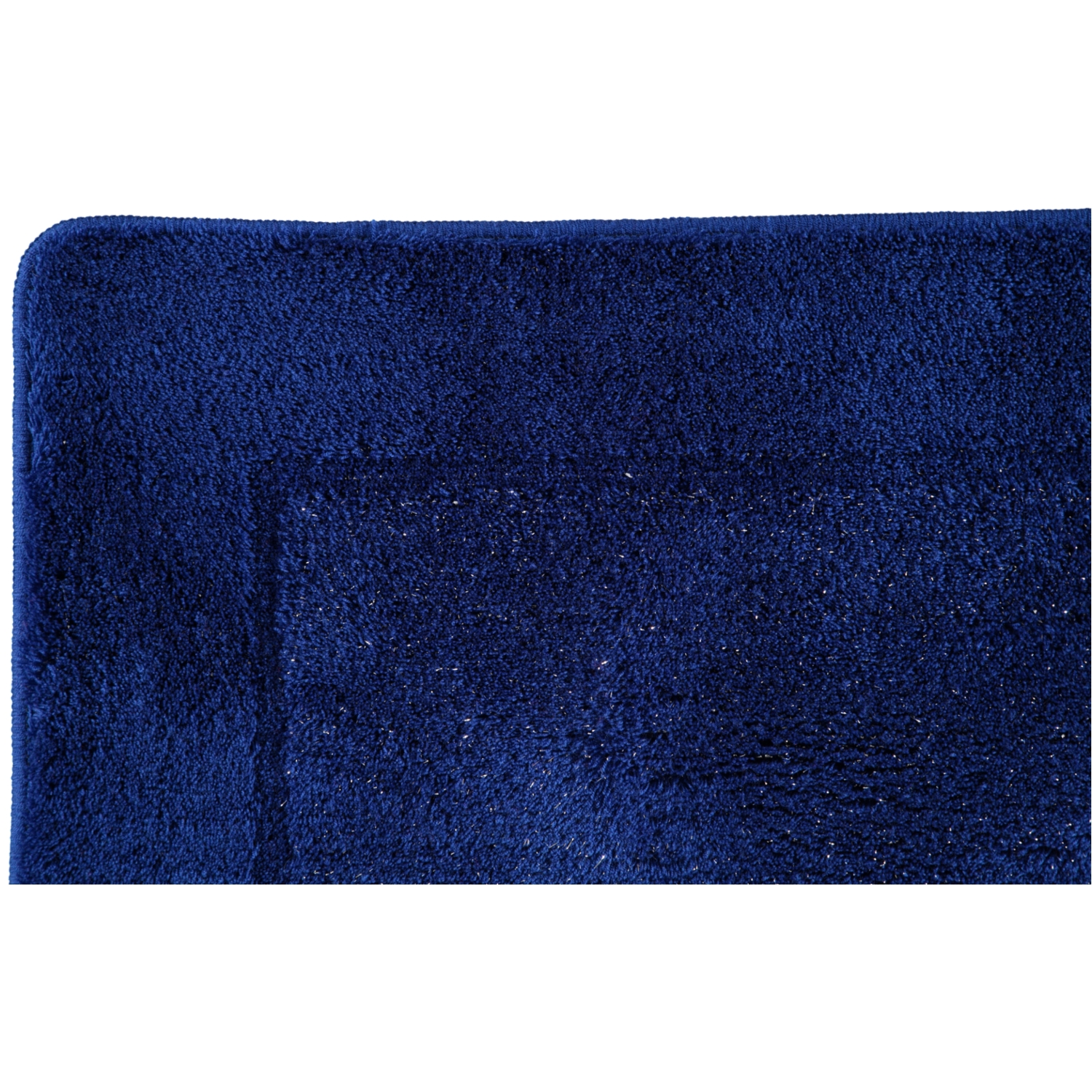 Rhomtuft RHOMY - Badteppich Versailles 255 - Farbe: royalblau/lurex - 408