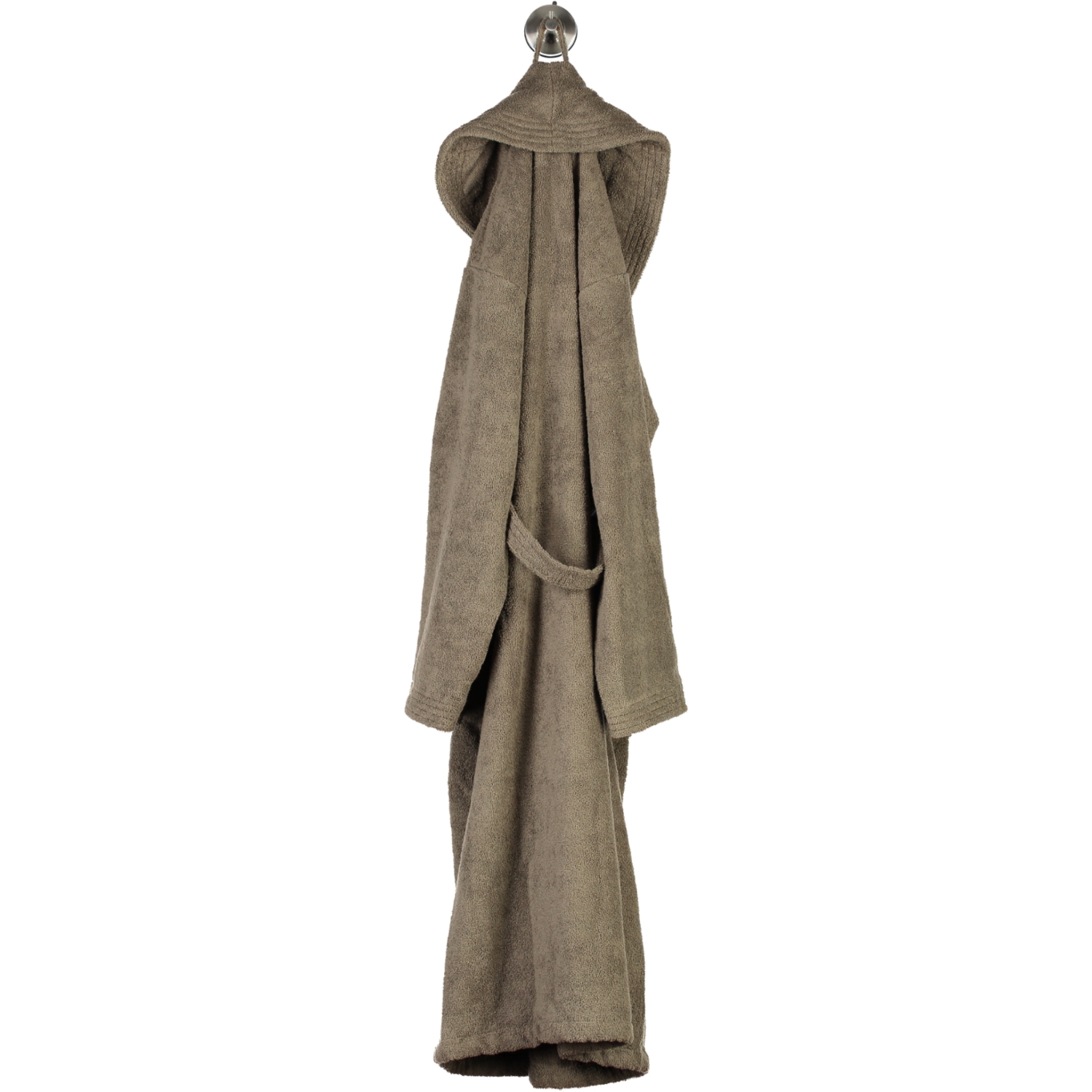 Rhomtuft - Bademantel Sir & Lady - Unisex - Farbe: taupe - 58 - L