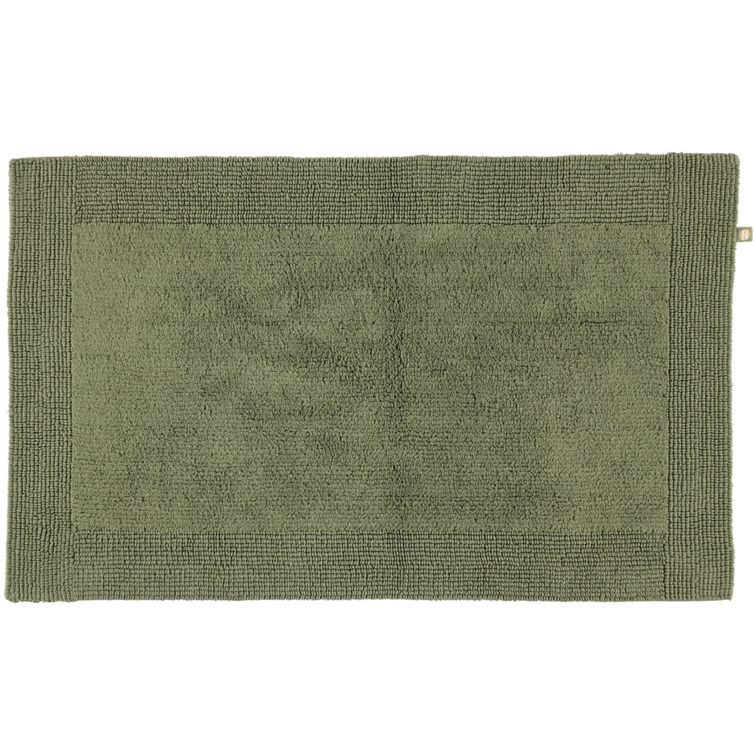 Rhomtuft - Badteppiche Prestige - Farbe: olive - 404 - 60x100 cm