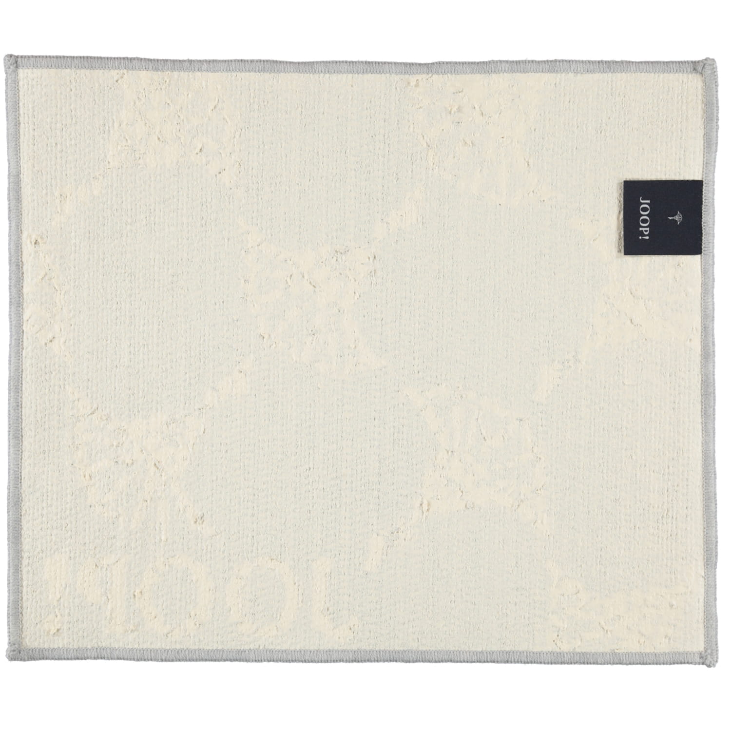 JOOP! Badteppich New Cornflower Allover 142 - Farbe: Kiesel - 085 - 50x60 cm