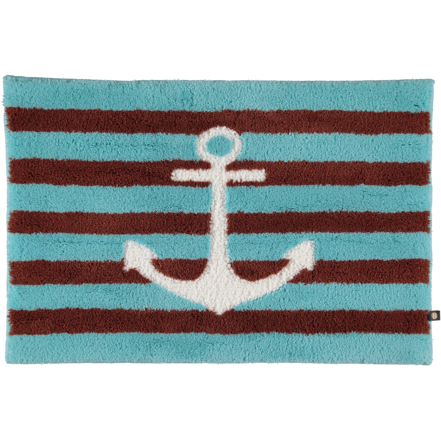 Rhomtuft - Badteppiche Anker - Farbe: ice/cappucino/weiss - 1370