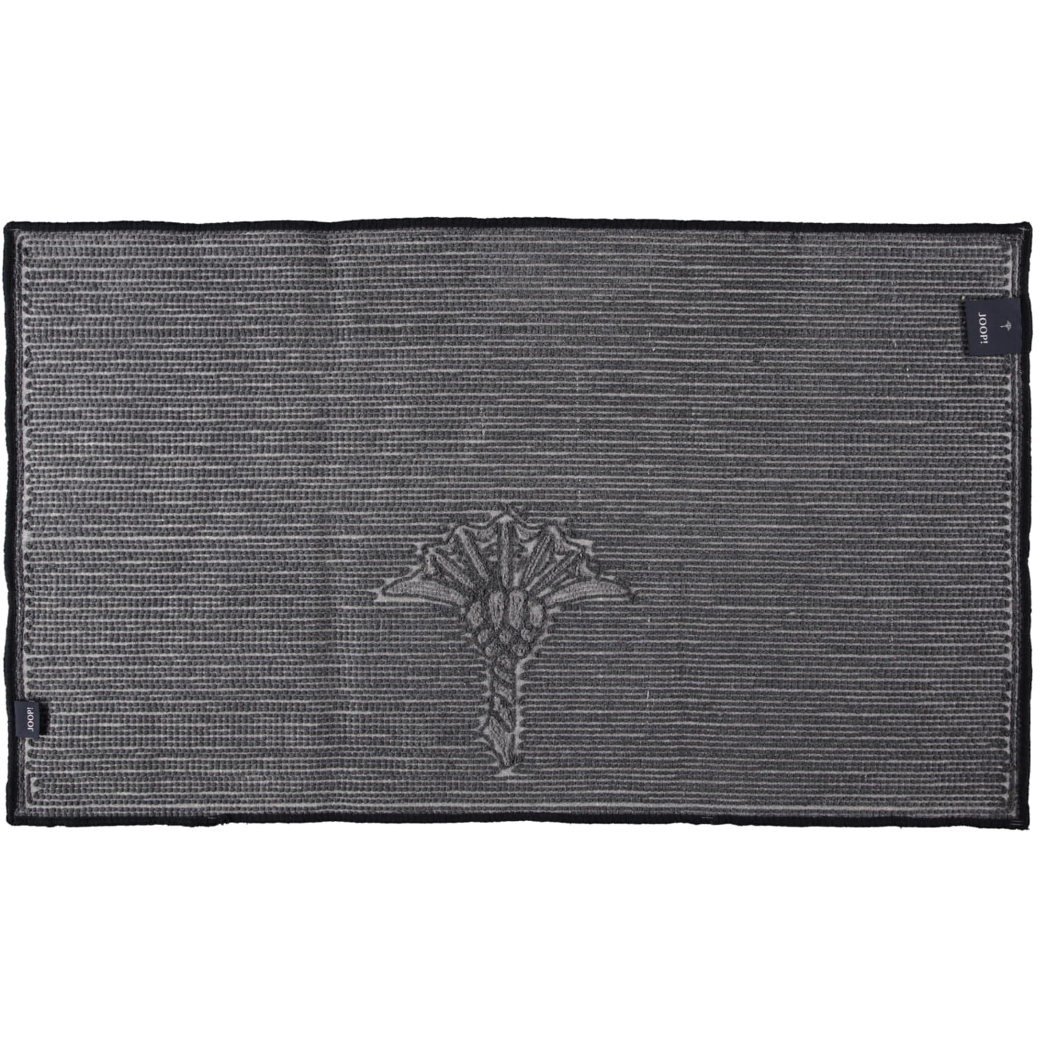 JOOP! Badteppich Cornflower 65 - Farbe: Schwarz - 015 - 70x120 cm