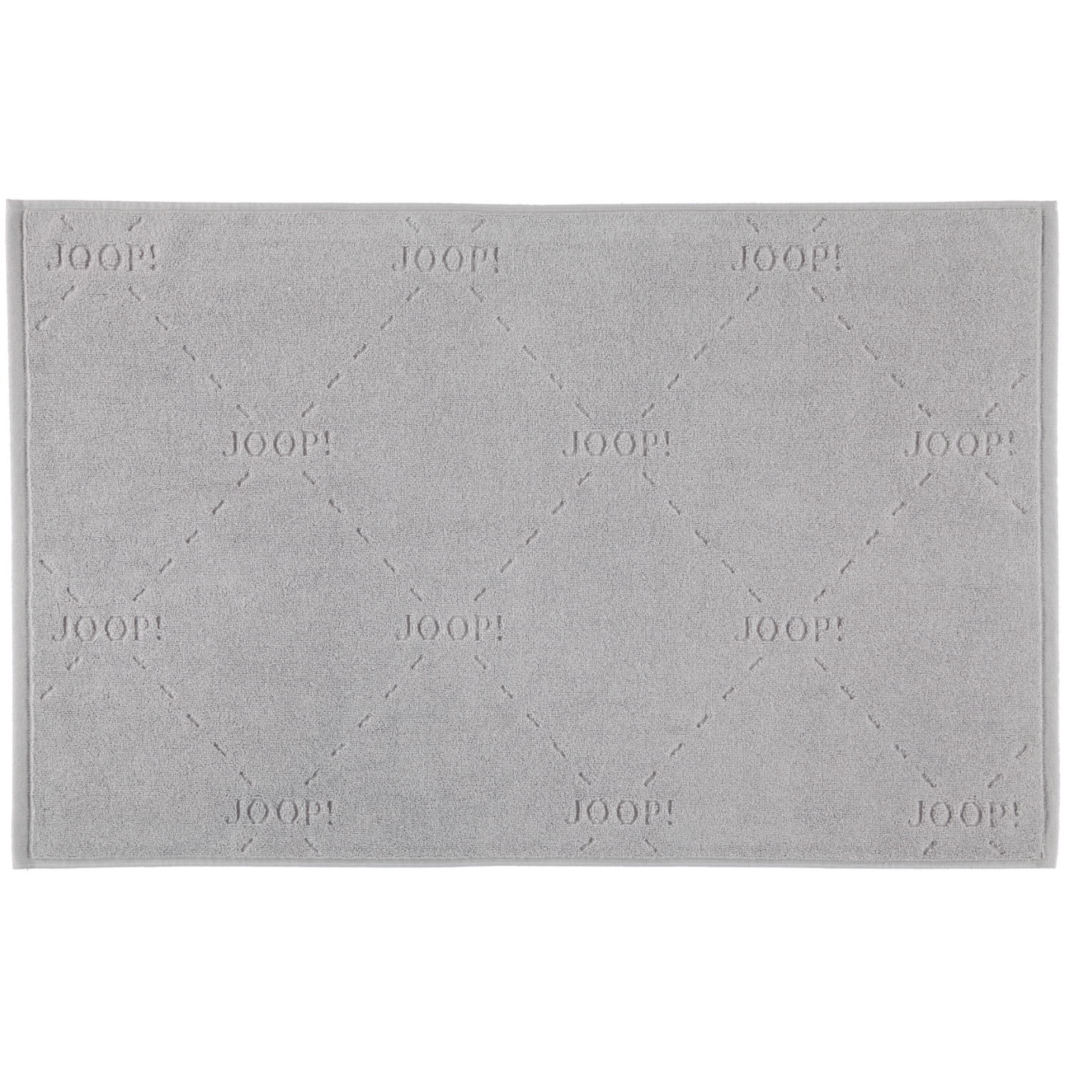 JOOP! Badematte Dash 73 - Farbe: Silber - 026 - 55x85 cm