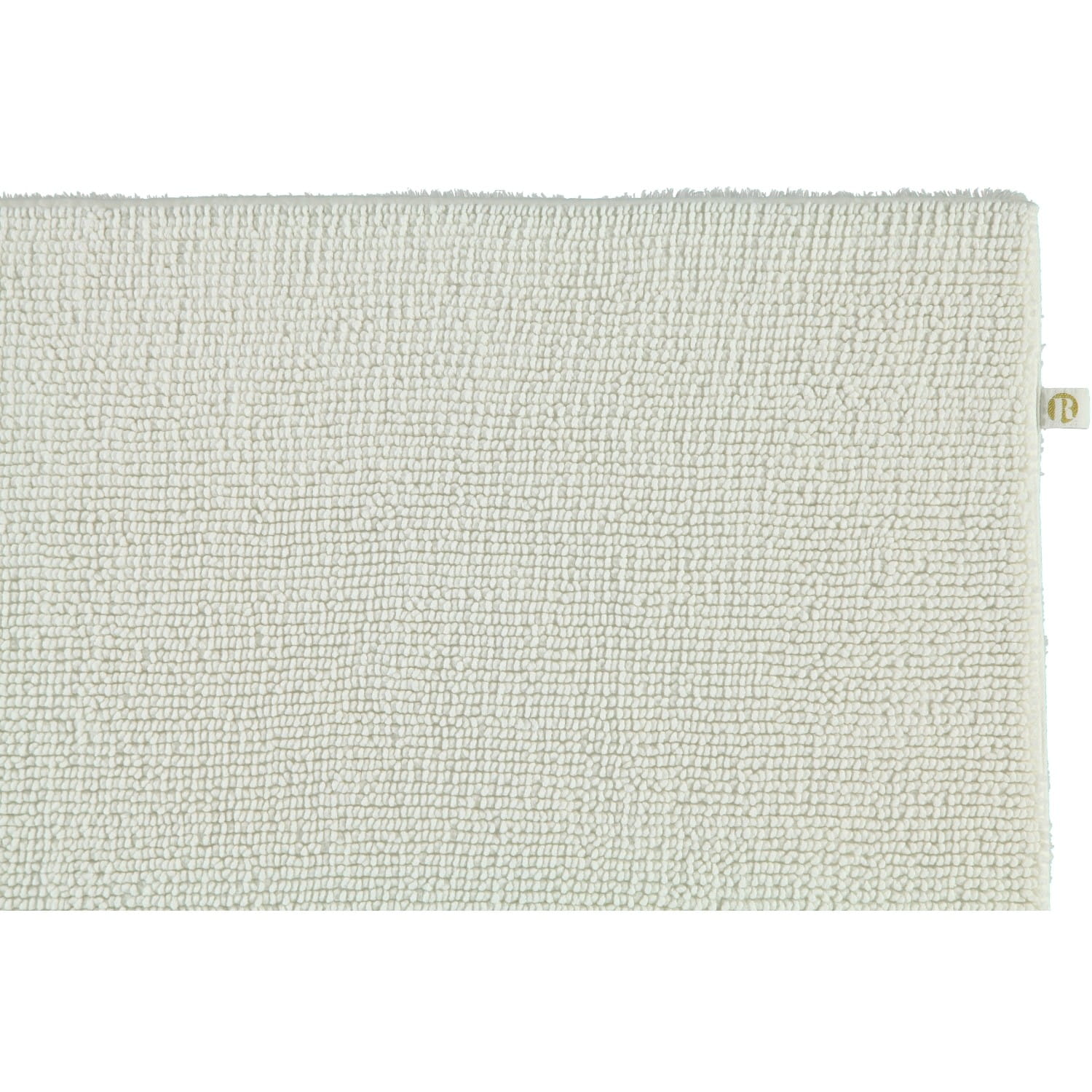Rhomtuft - Badteppich Pur - Farbe: weiss - 01 - 50x75 cm