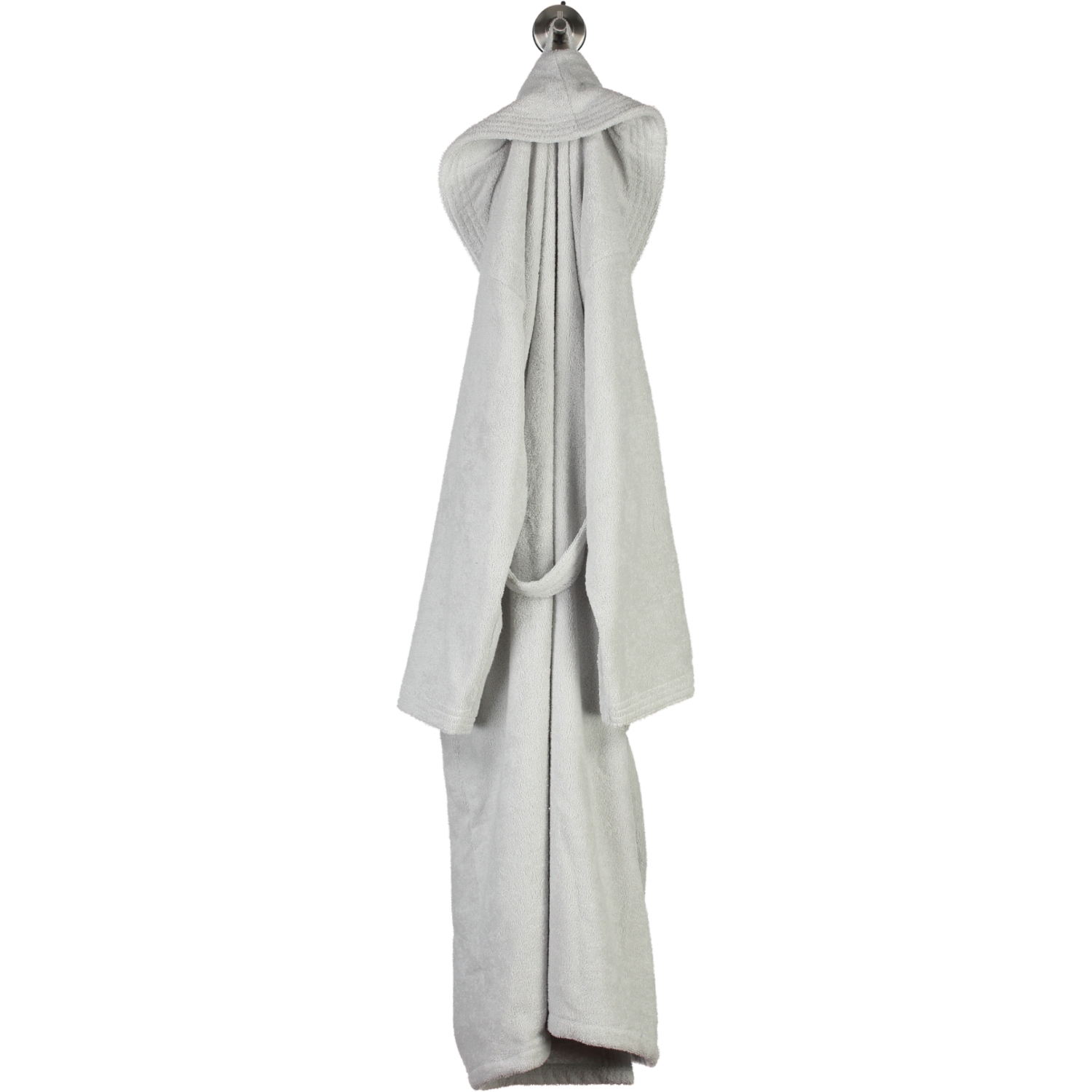 Rhomtuft - Bademantel Sir & Lady - Unisex - Farbe: perlgrau - 11 - M